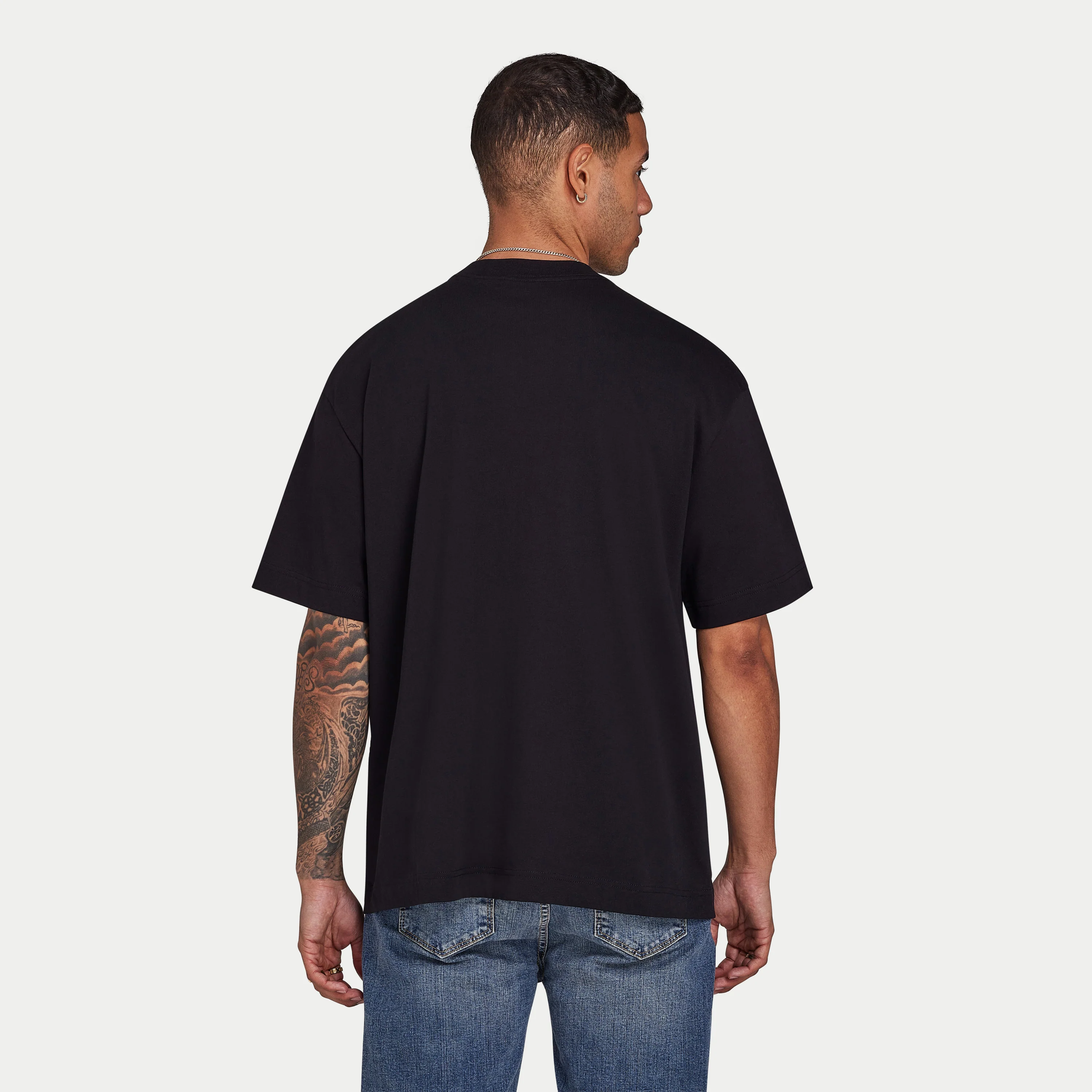 Blanks T-Shirt Pack of 3 - Black - Image 3