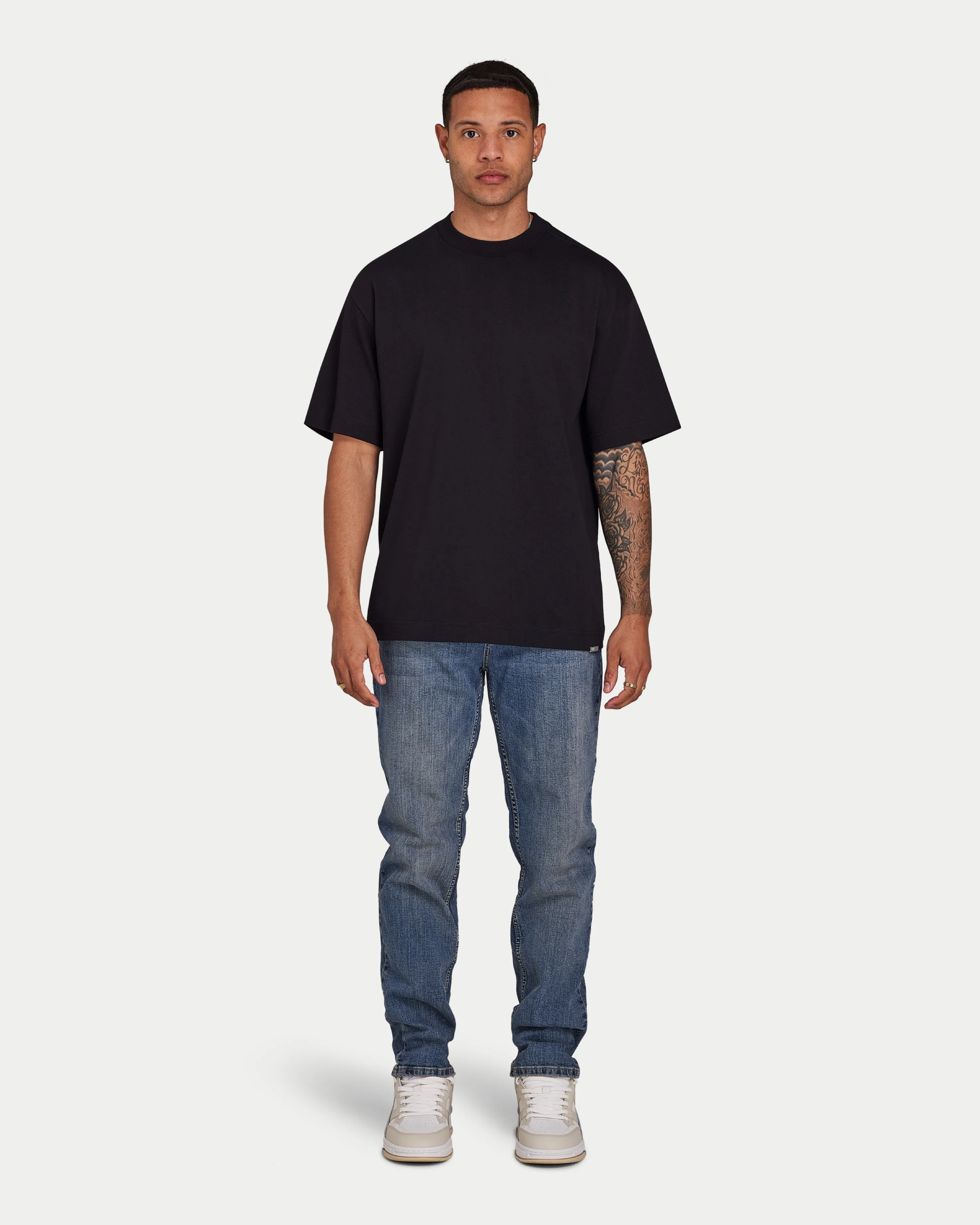 Mens Blanks Oversized T-shirt - Image 4