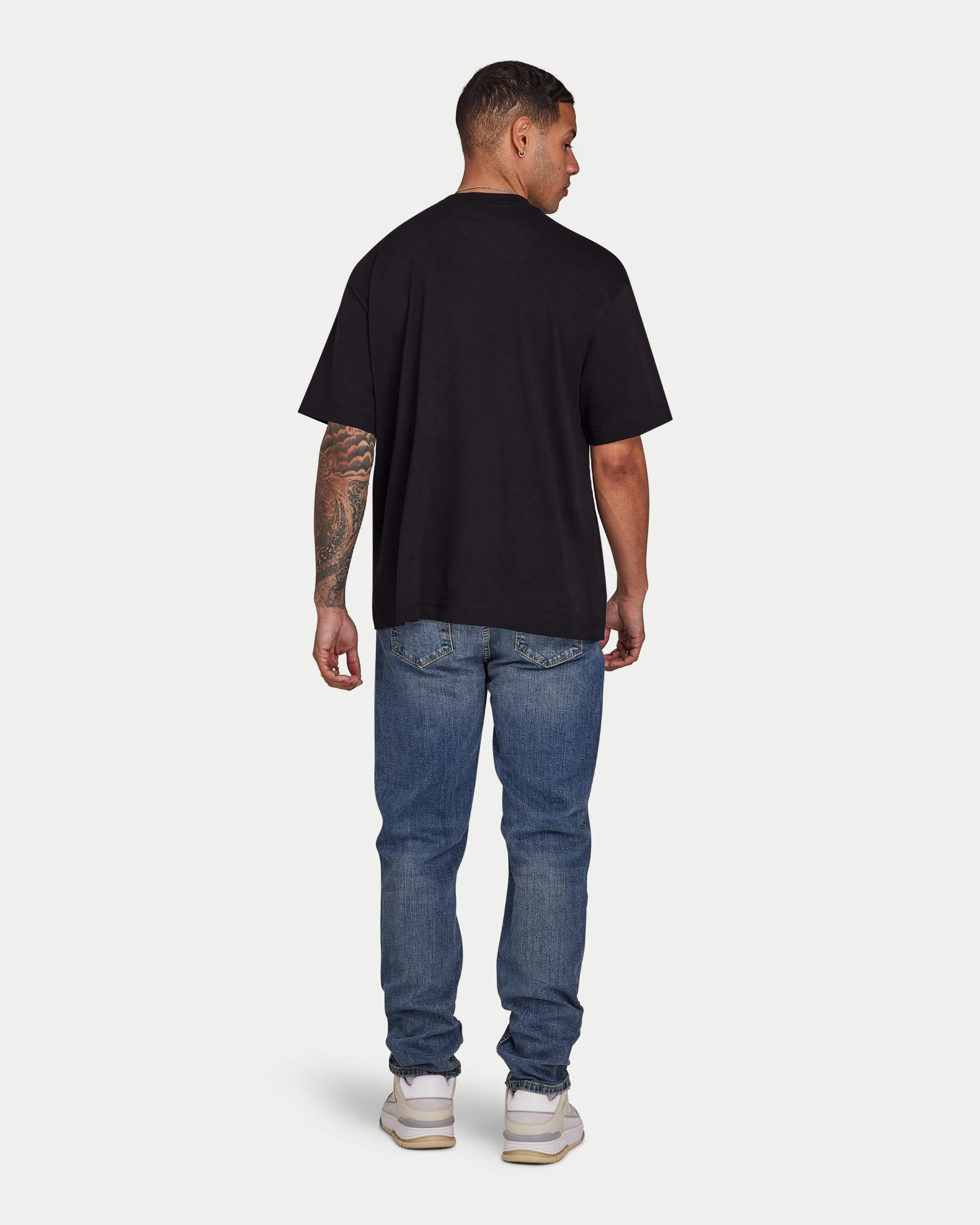Mens Blanks Oversized T-shirt - Image 5