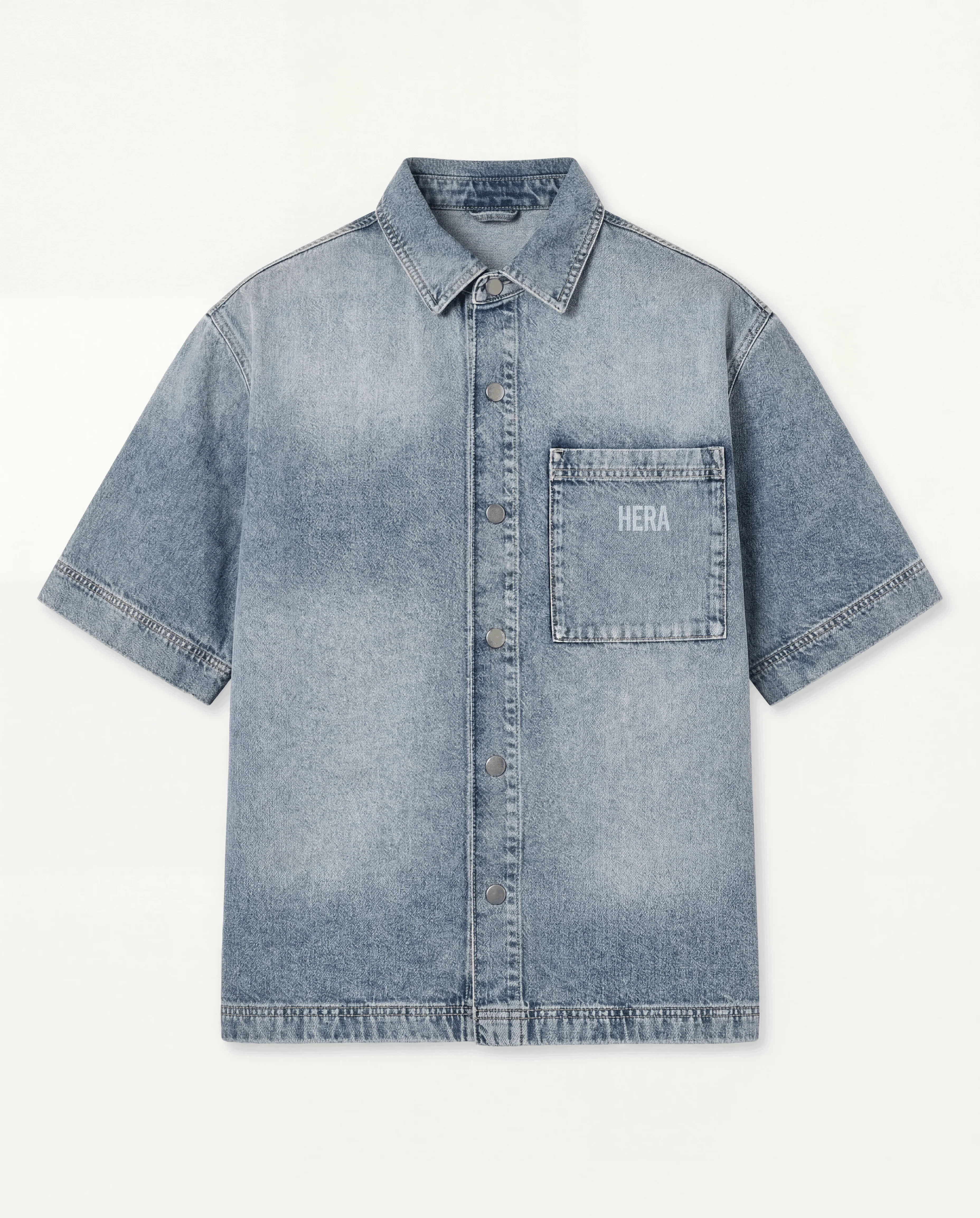 Mens Denim Shirt - Image 8