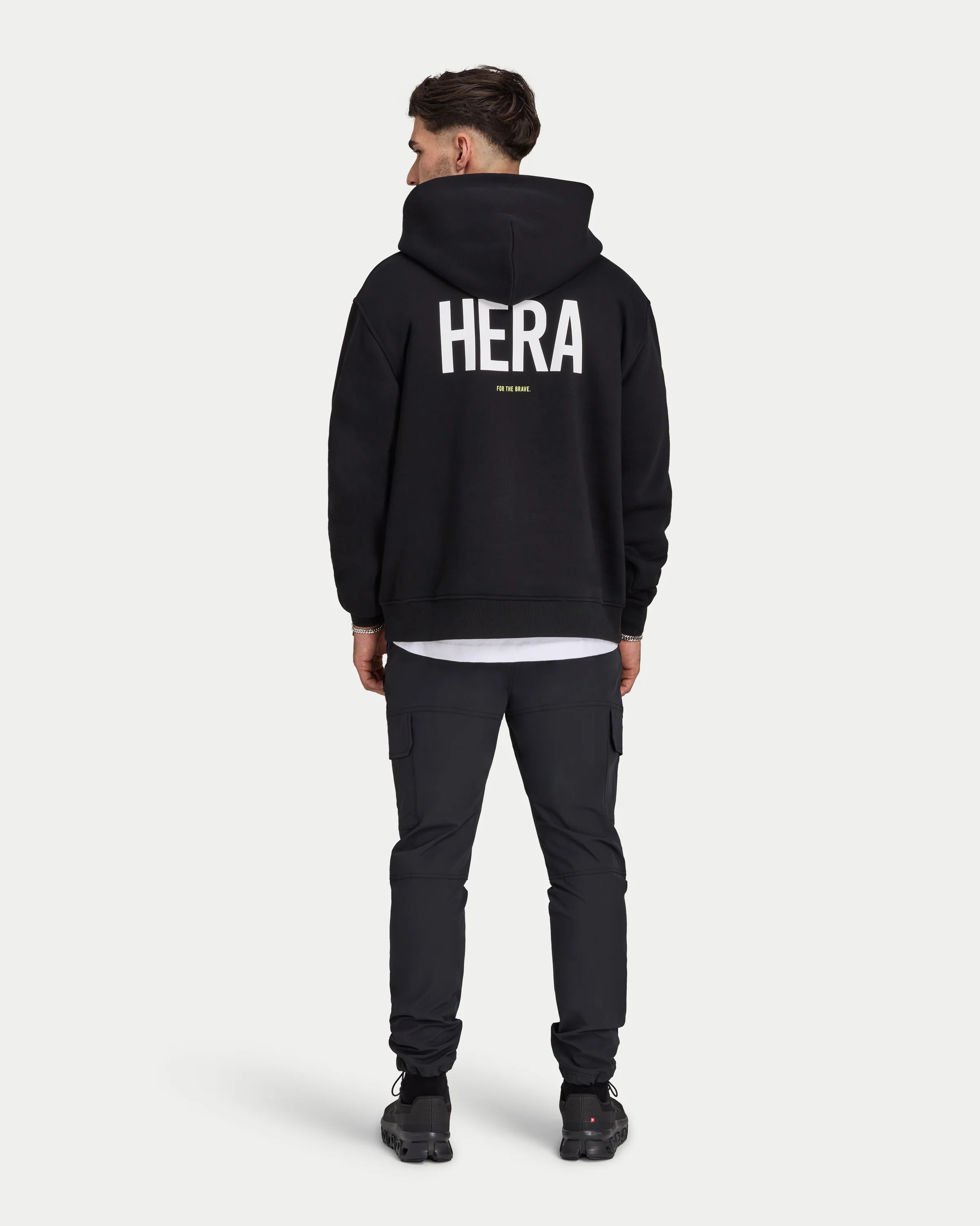 Mens For the Brave Oversized Hoodie - Image 5