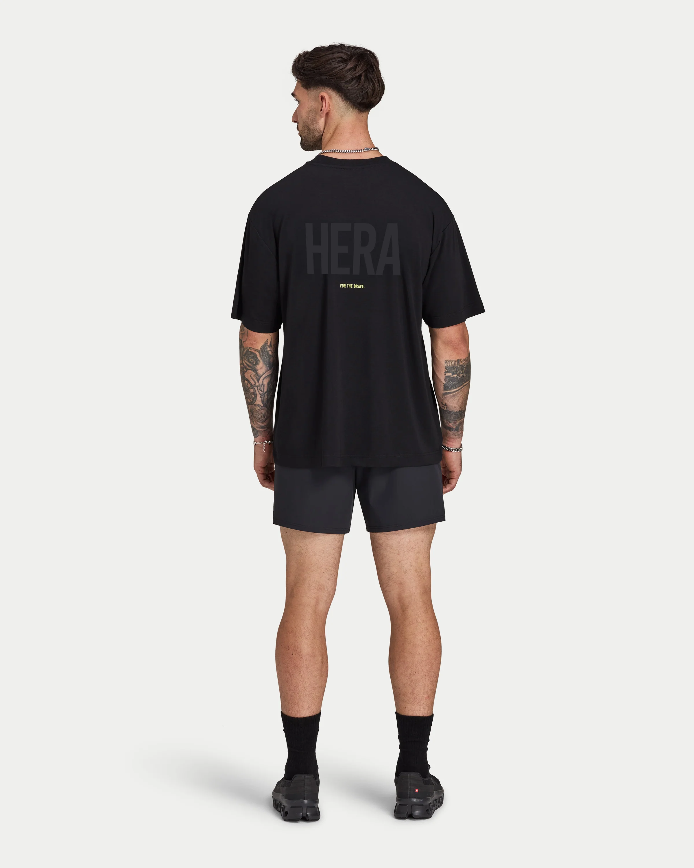 Mens For the Brave Oversized T-Shirt - Image 5