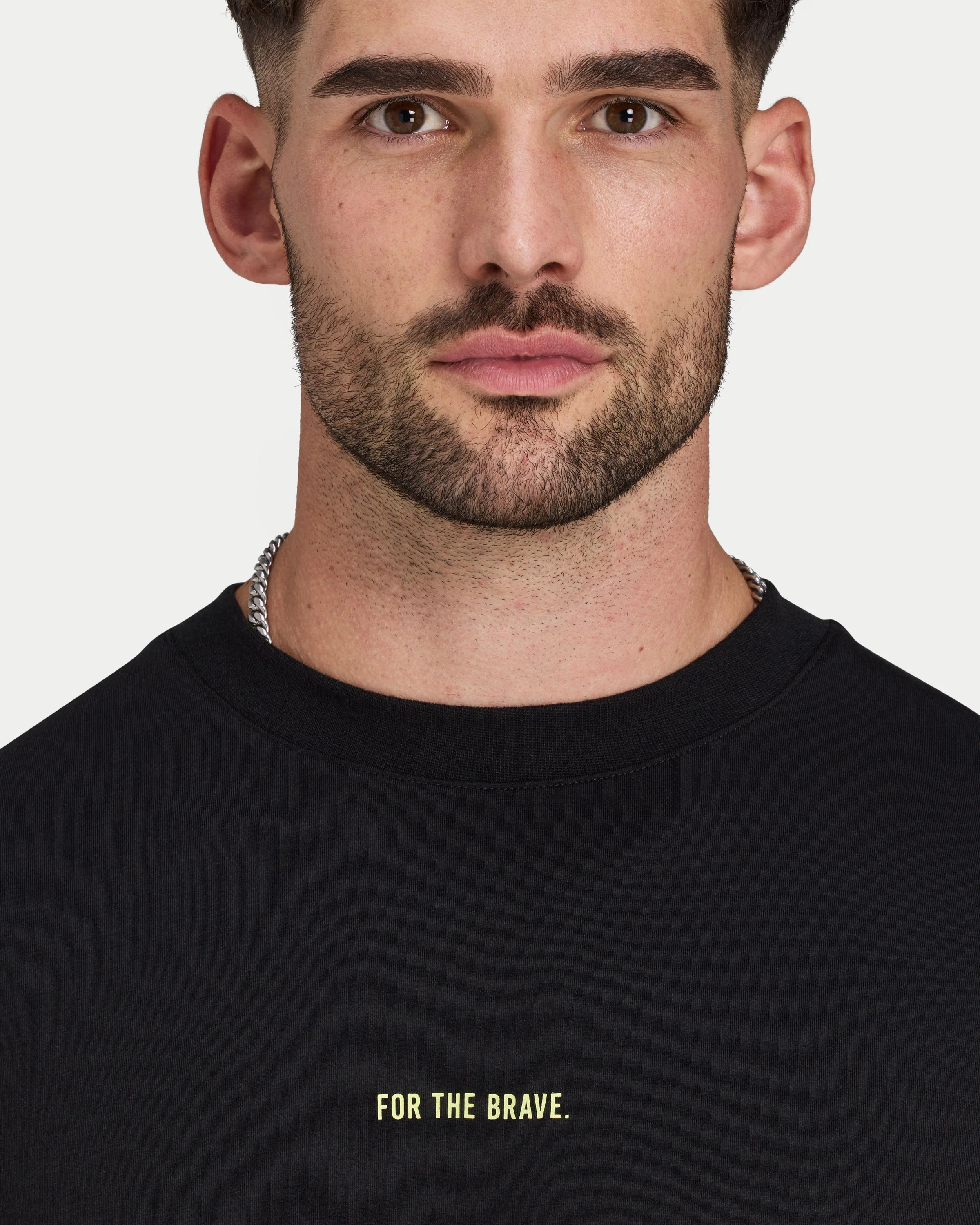Mens For the Brave Oversized T-Shirt - Image 6