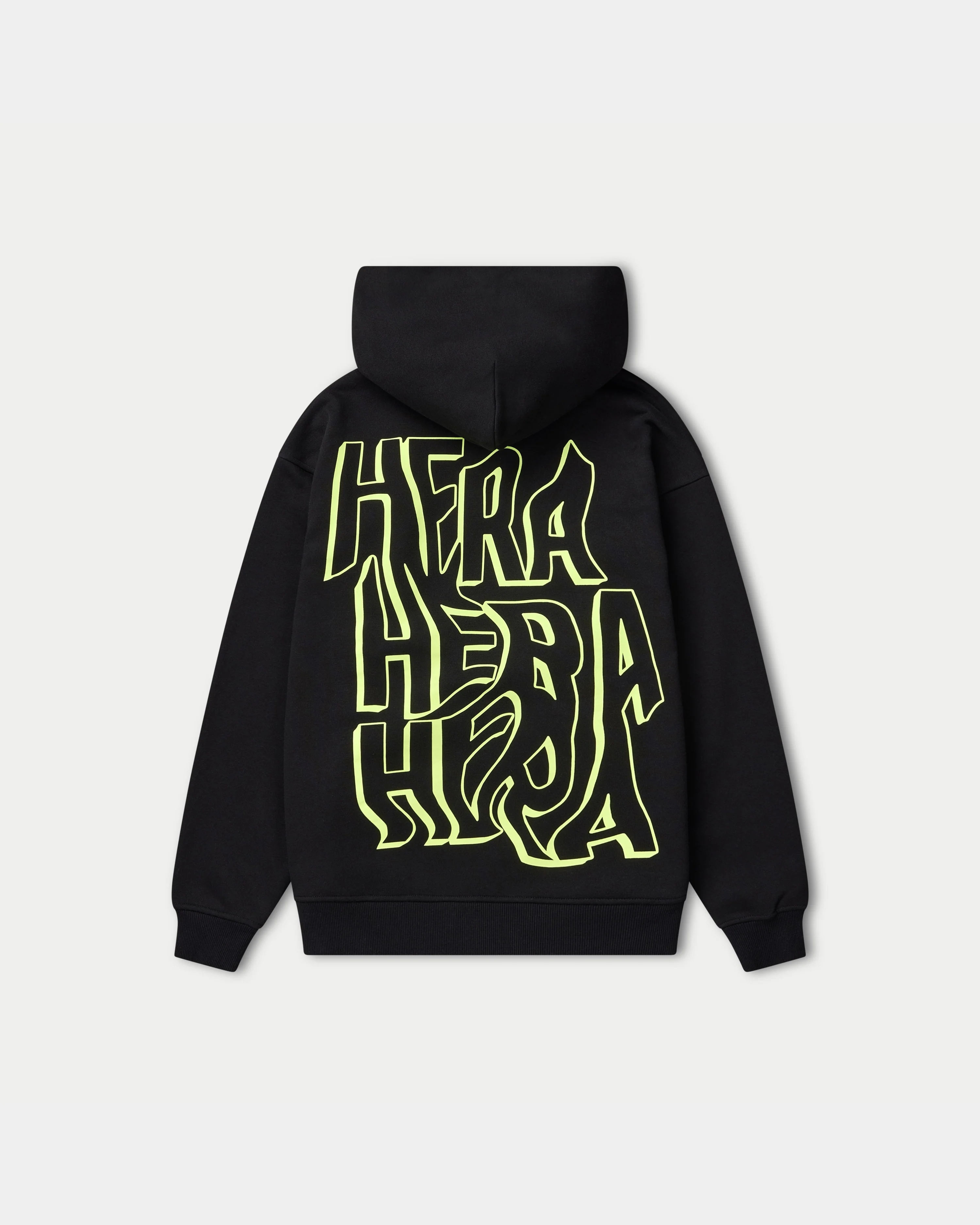 Mens Graffiti Oversized Hoodie - Image 6