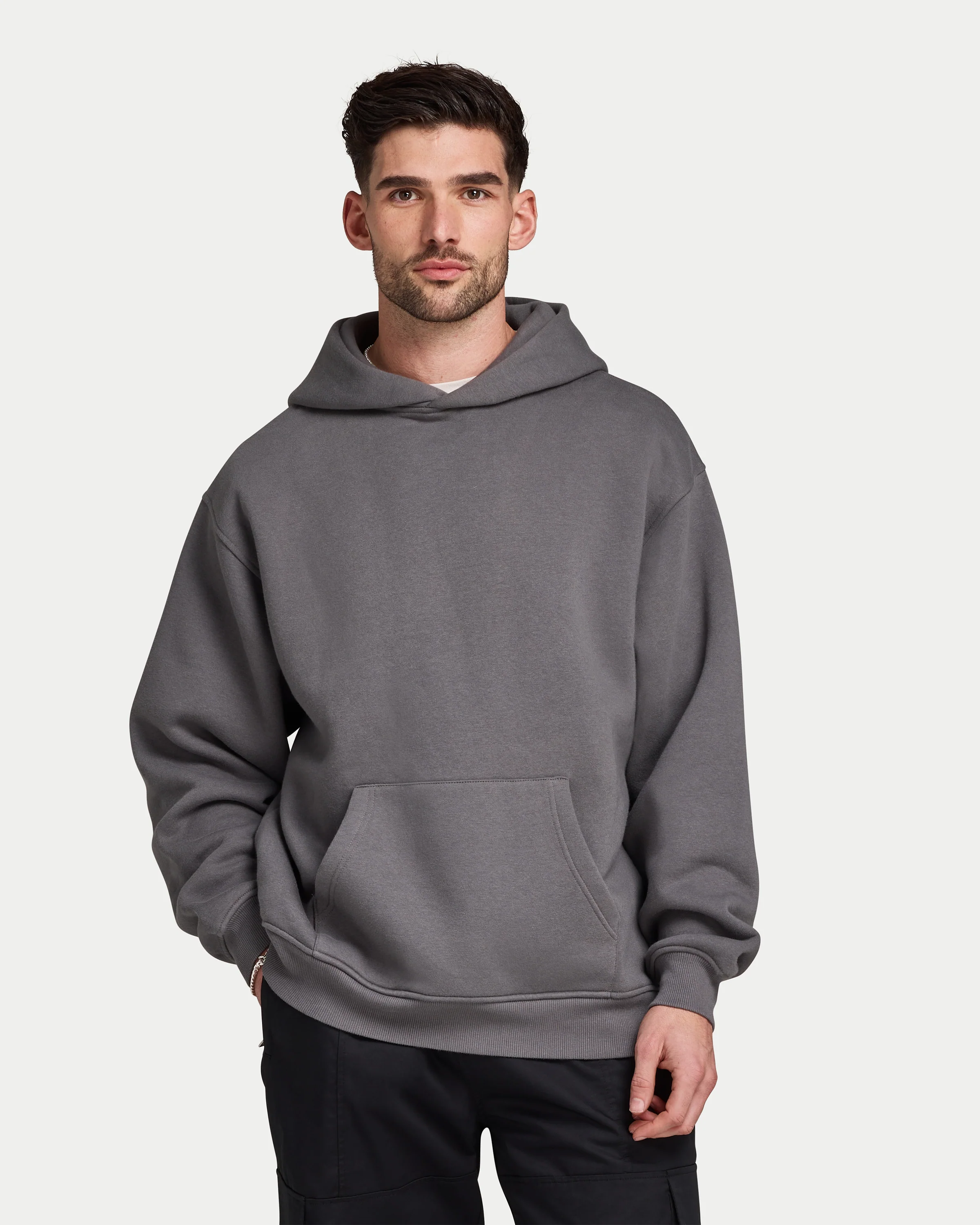 Mens Graffiti Oversized Hoodie - Image 2