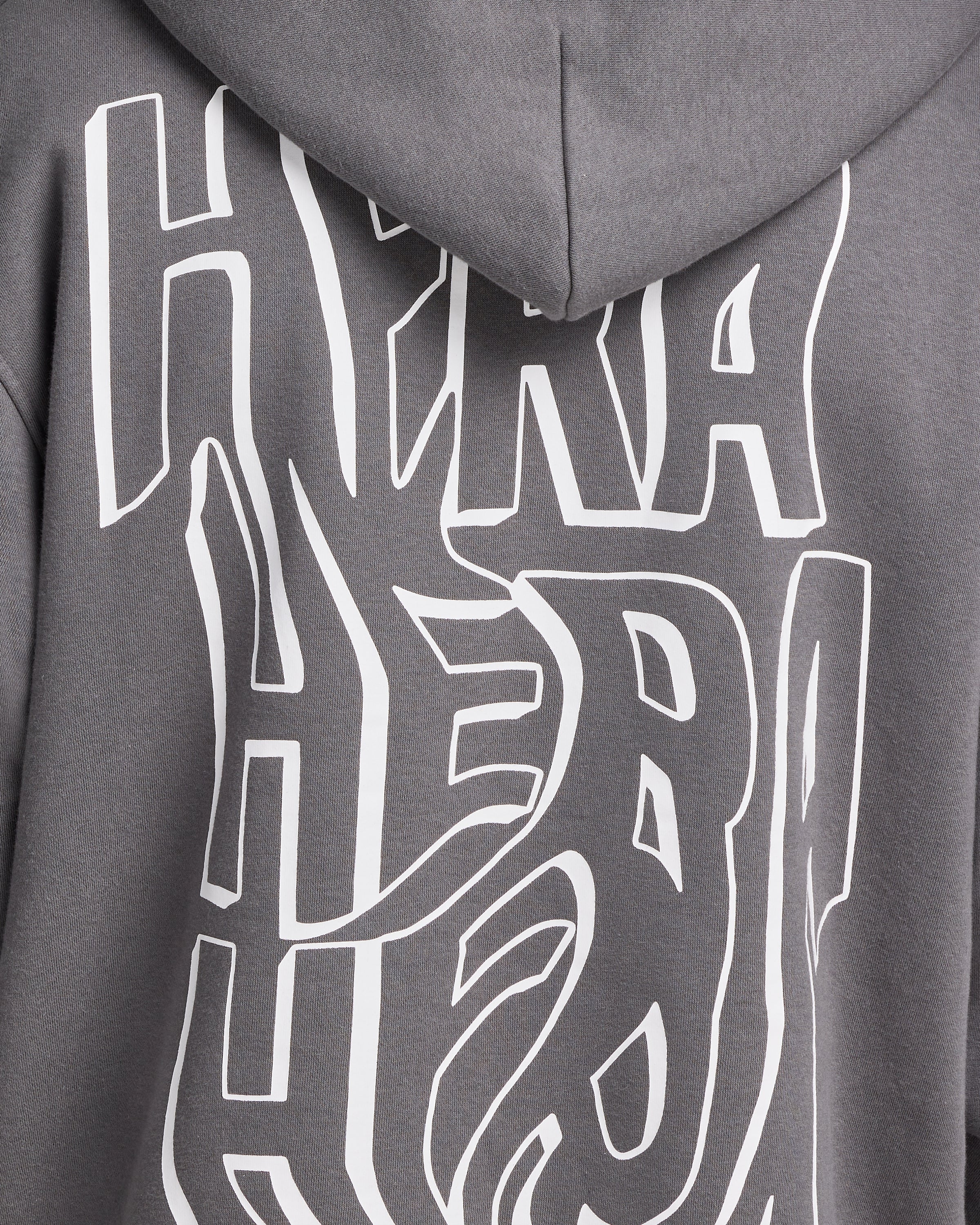 Mens Graffiti Oversized Hoodie - Image 3