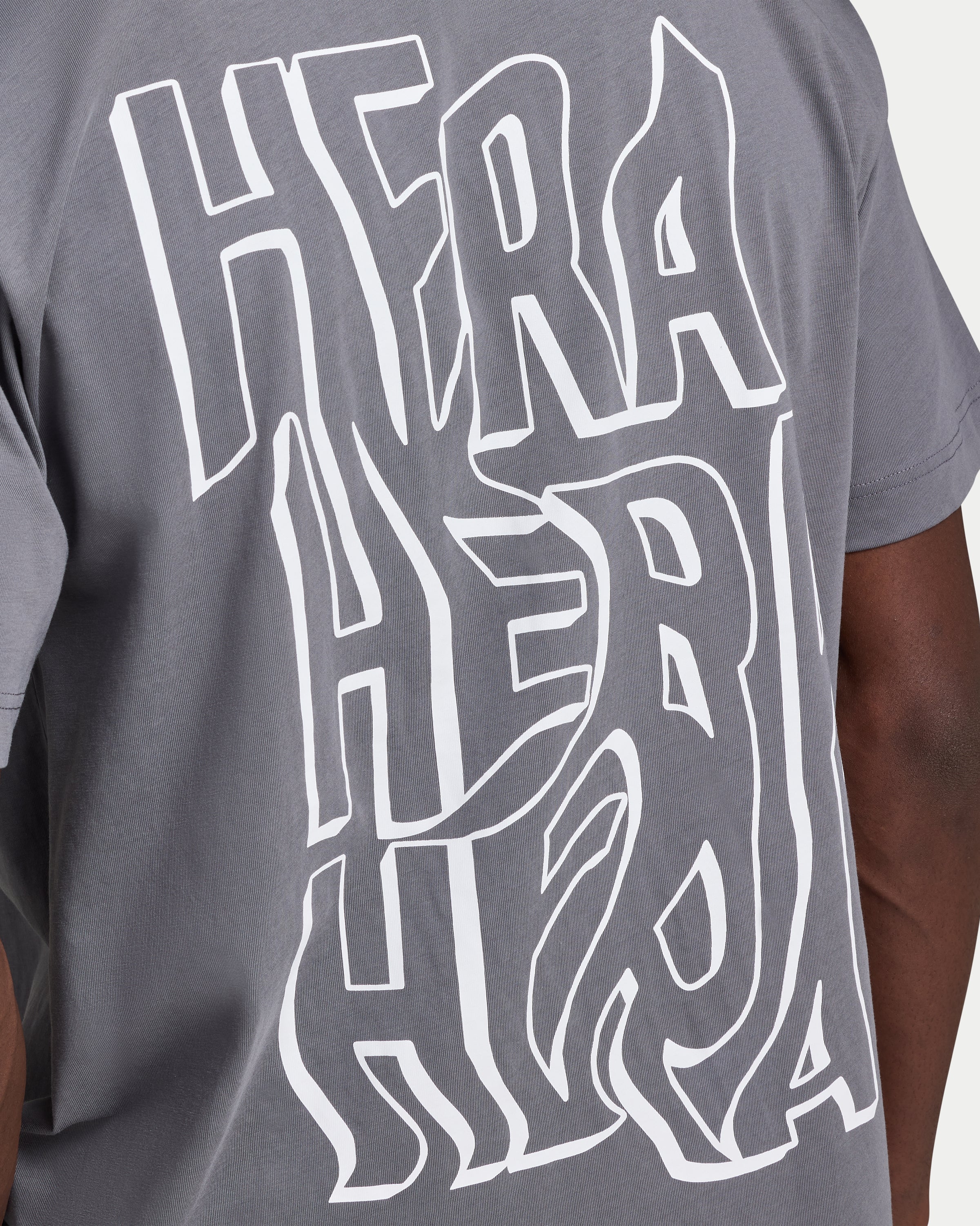 Mens Graffiti Oversized T-Shirt - Image 3
