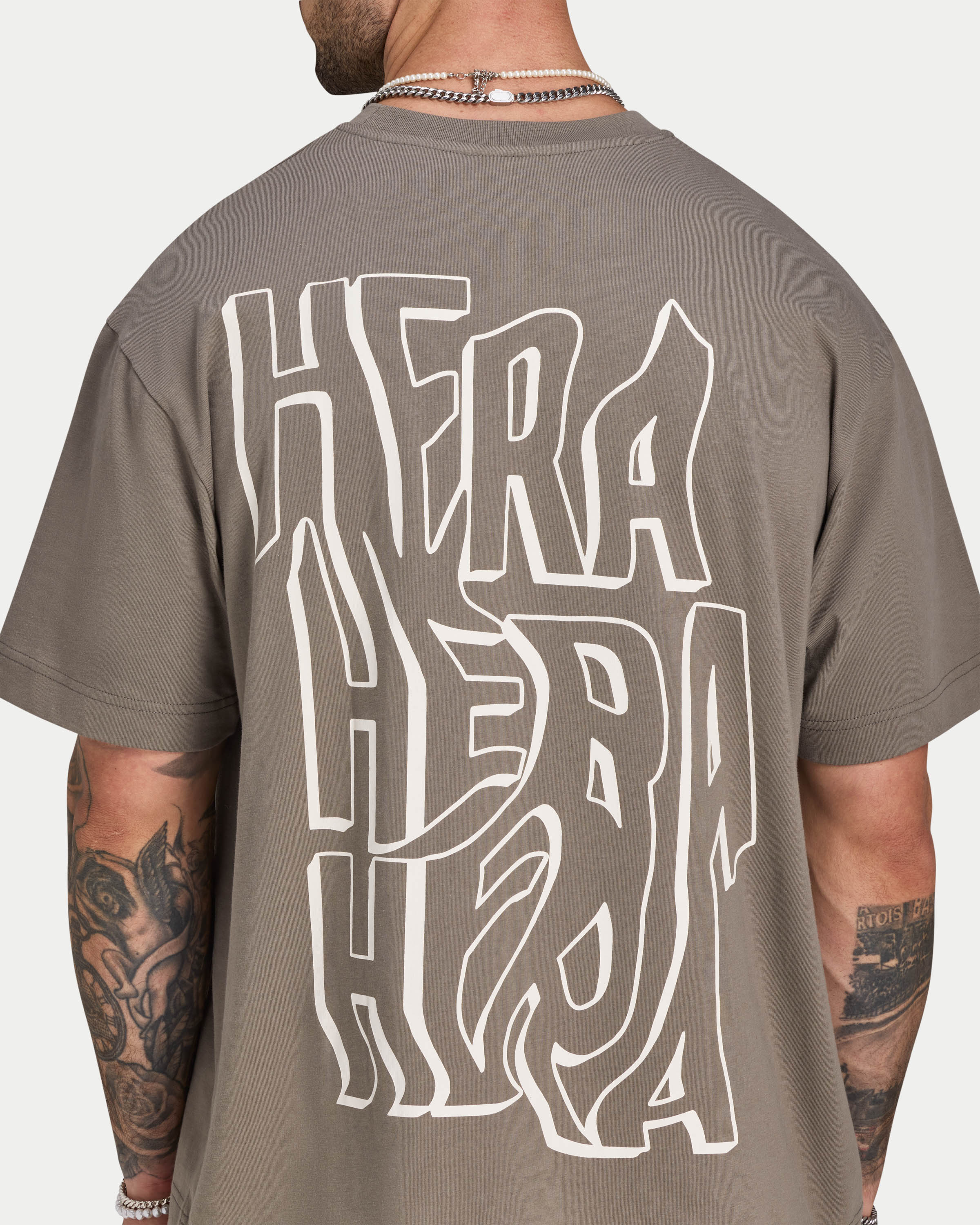Mens Graffiti Oversized T-Shirt - Image 3