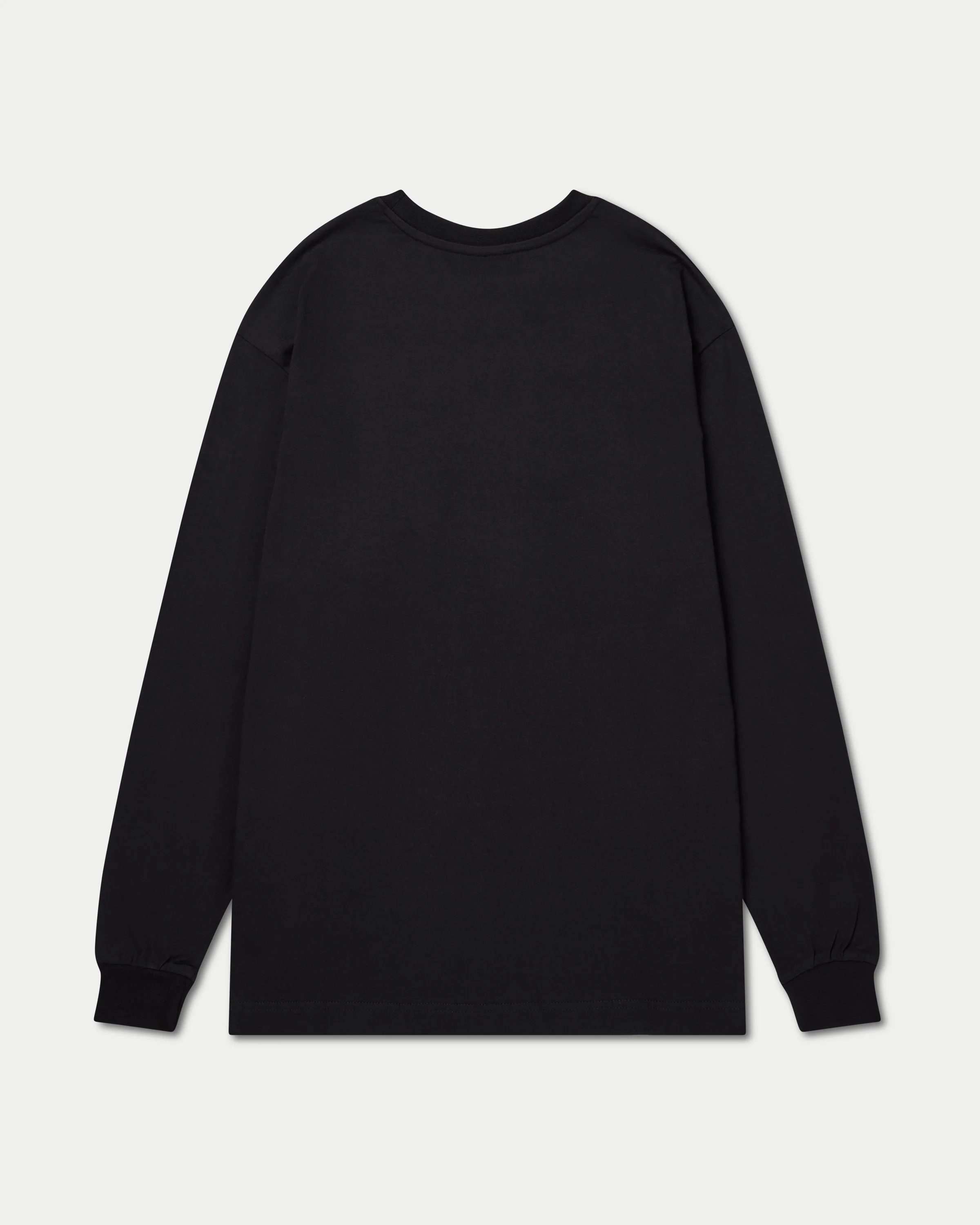 Mens Label Long Sleeve Oversized T-Shirt - Image 7