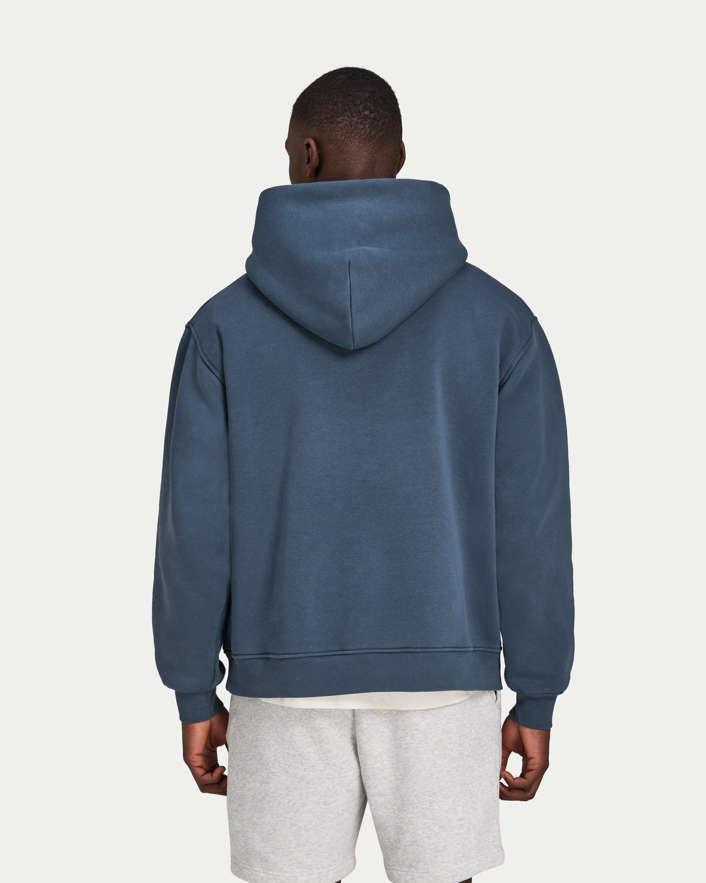 Mens Label Oversized Hoodie - Image 2