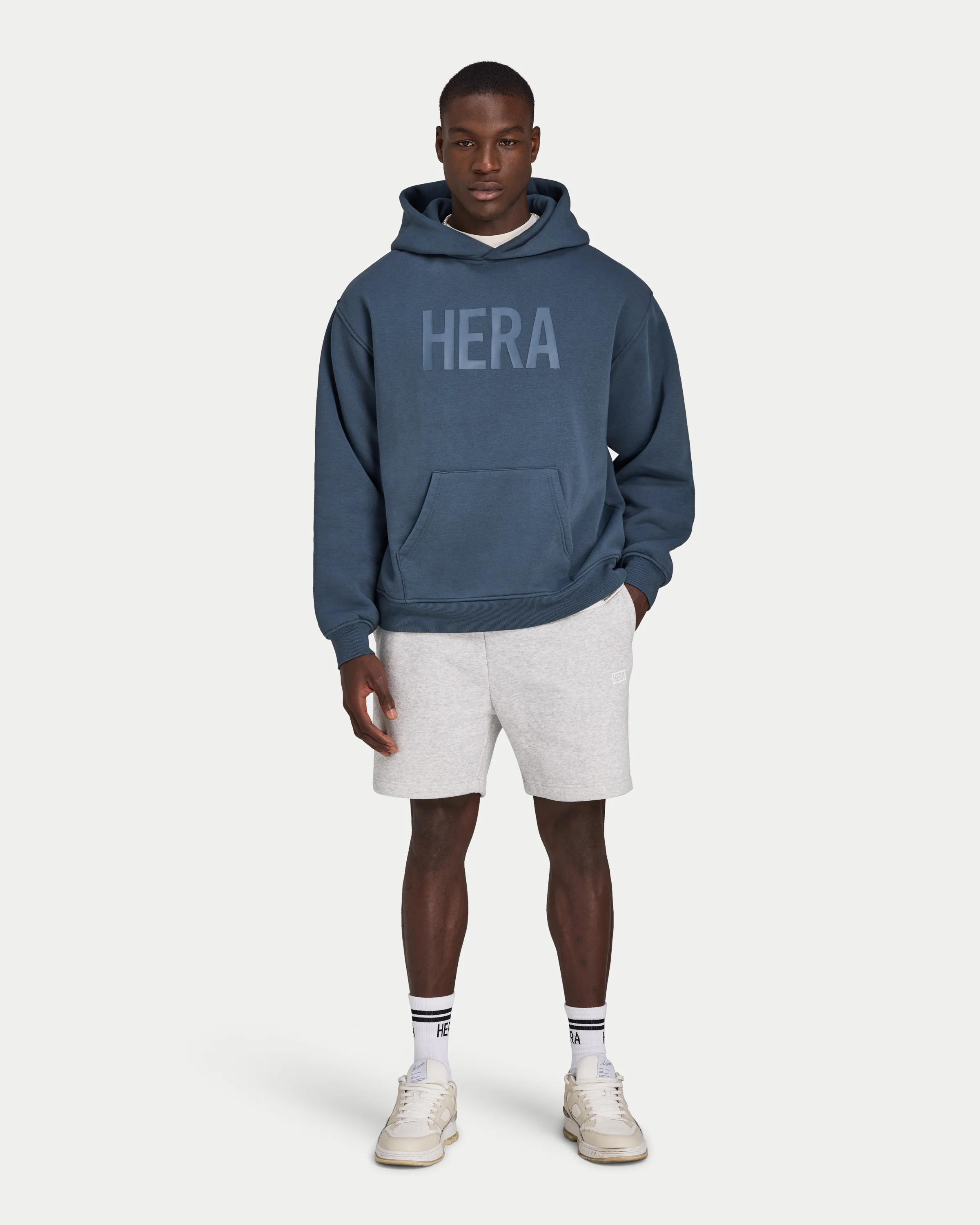 Mens Label Oversized Hoodie - Image 3