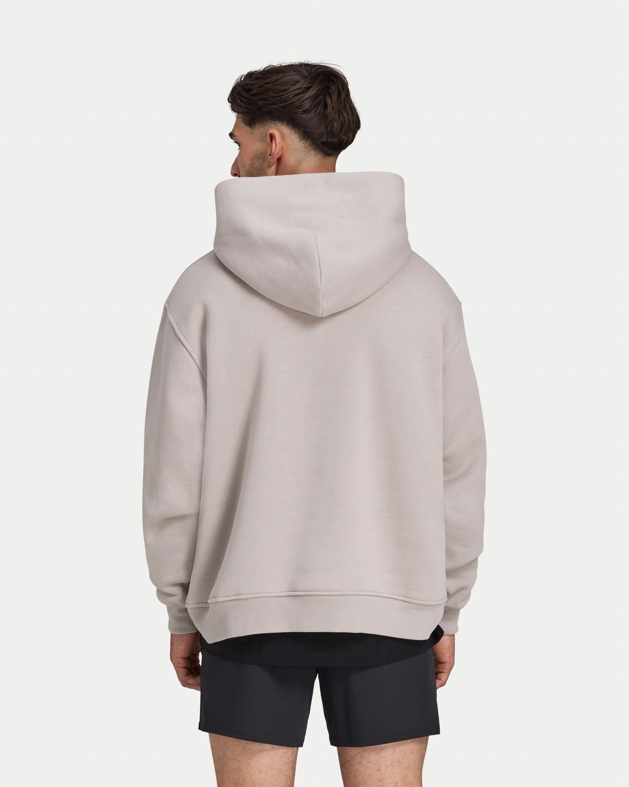 Mens Label Oversized Hoodie - Image 2