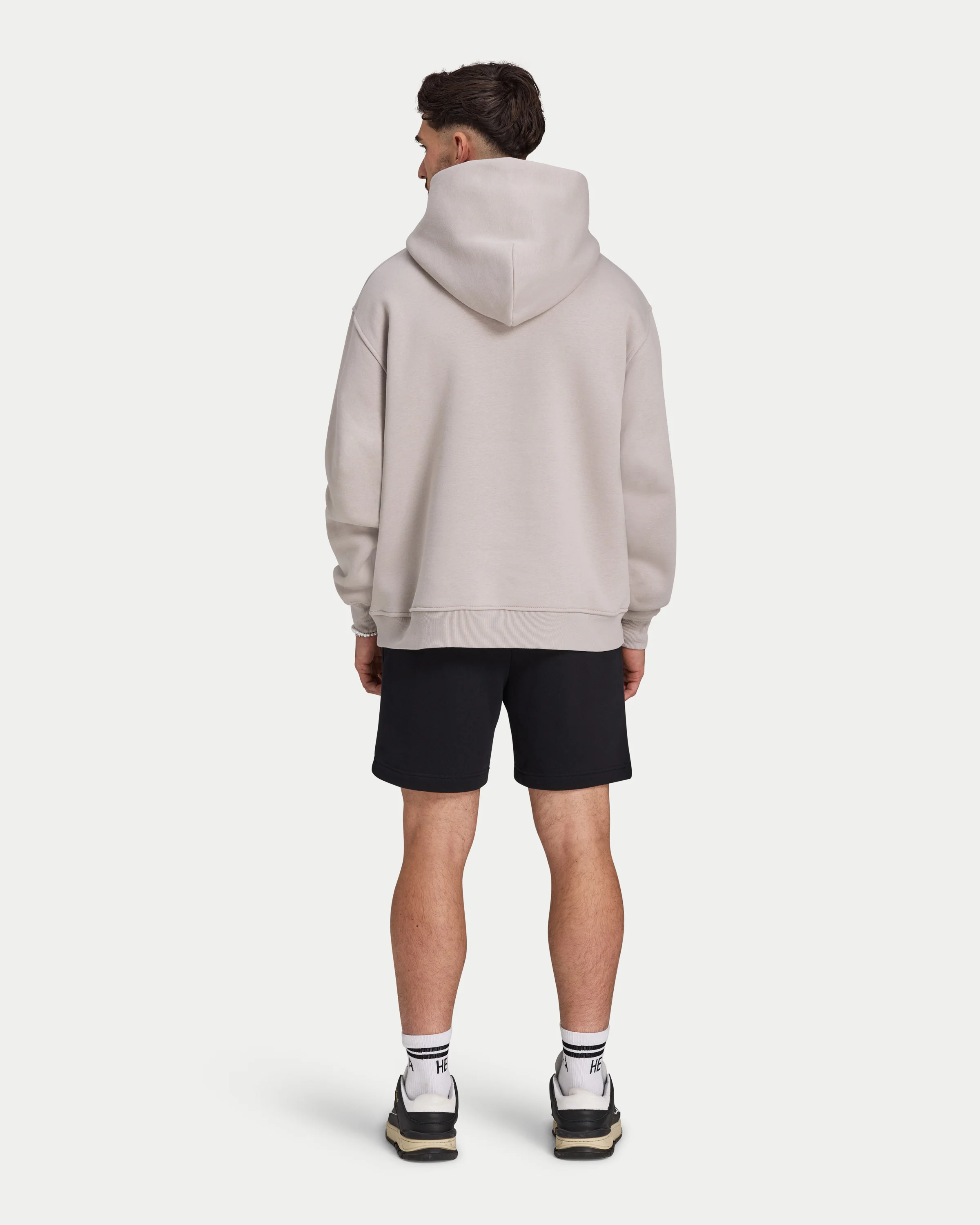 Mens Label Oversized Hoodie - Image 4