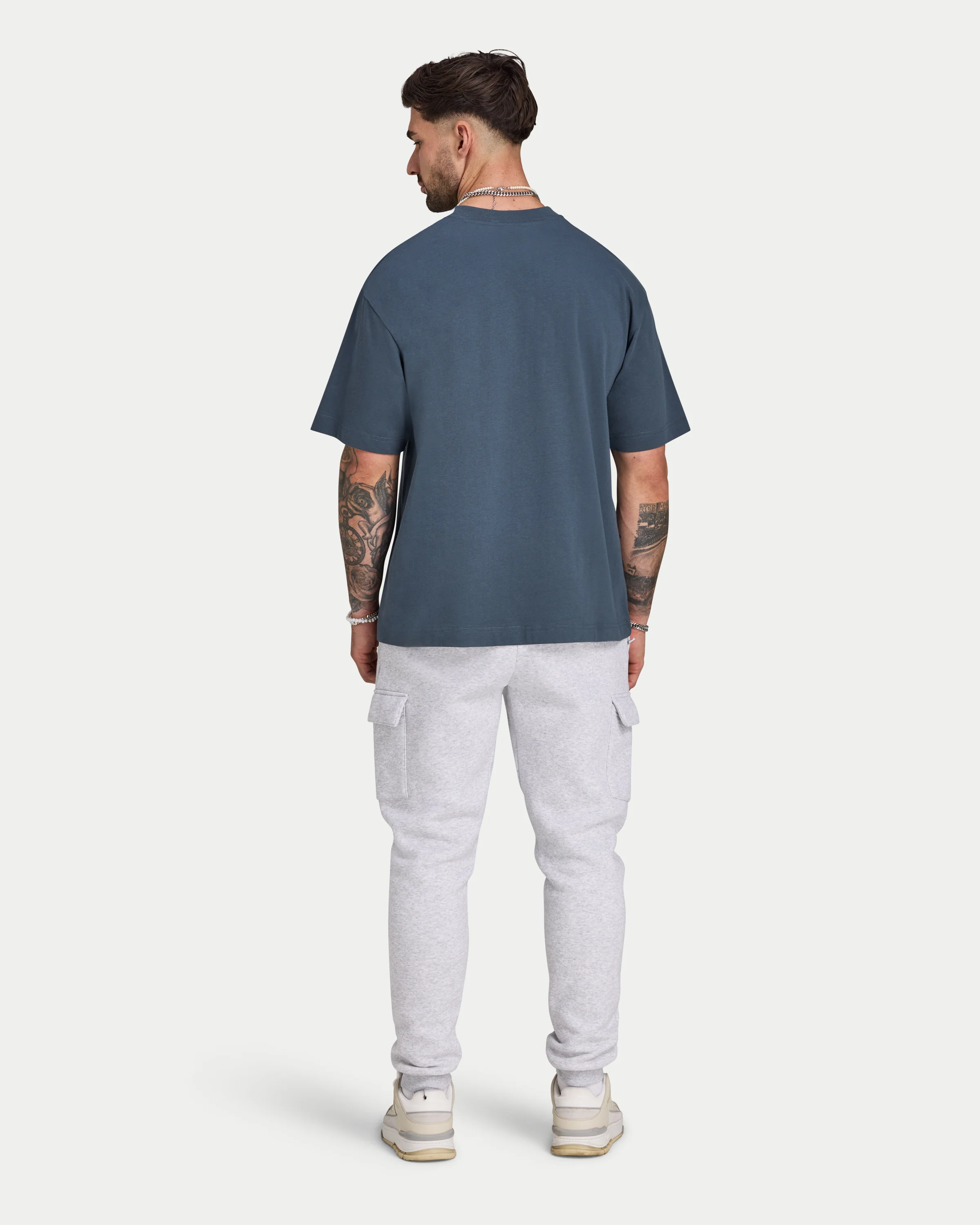 Mens Label Oversized T-Shirt - Image 4