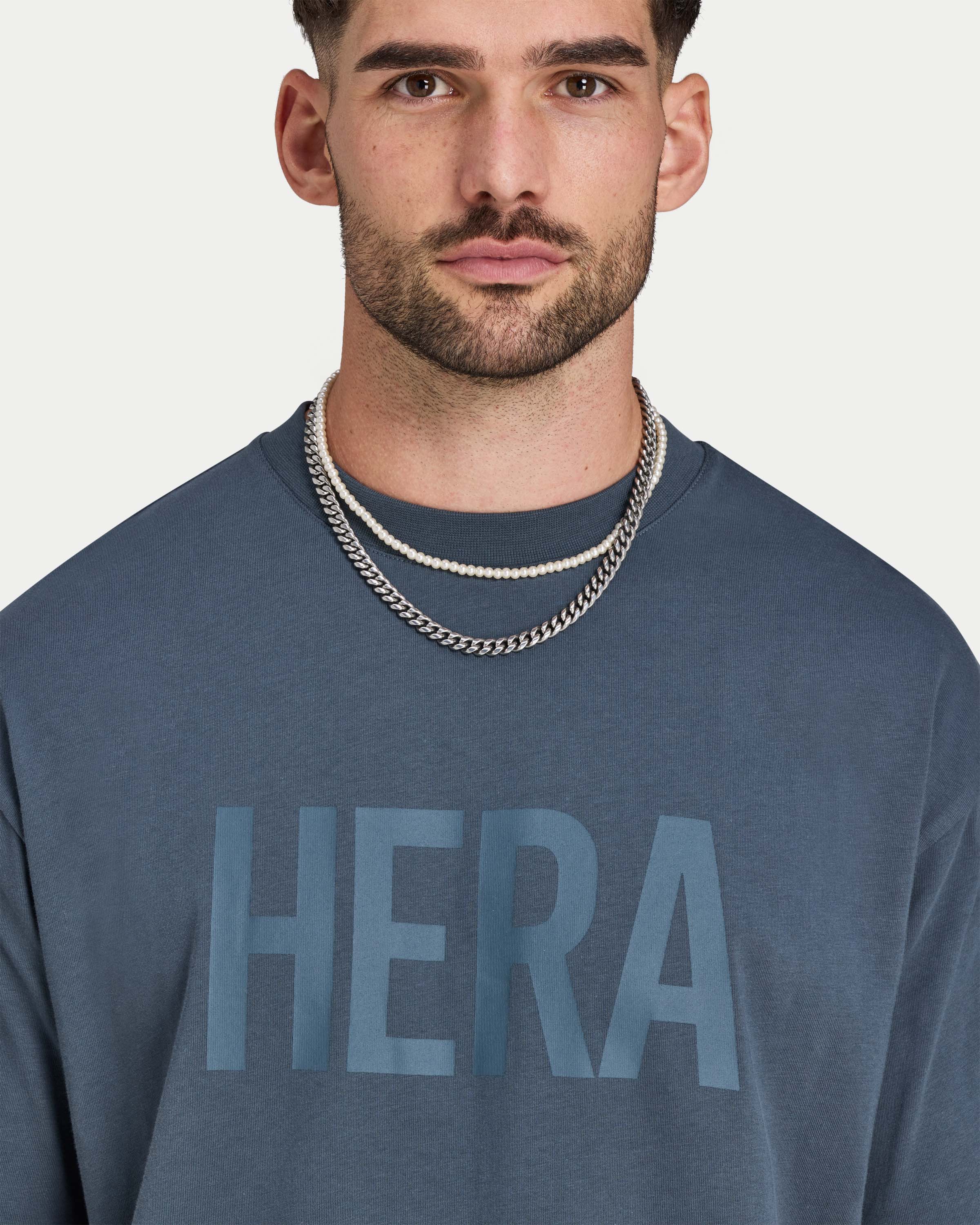 Mens Label Oversized T-Shirt - Image 5