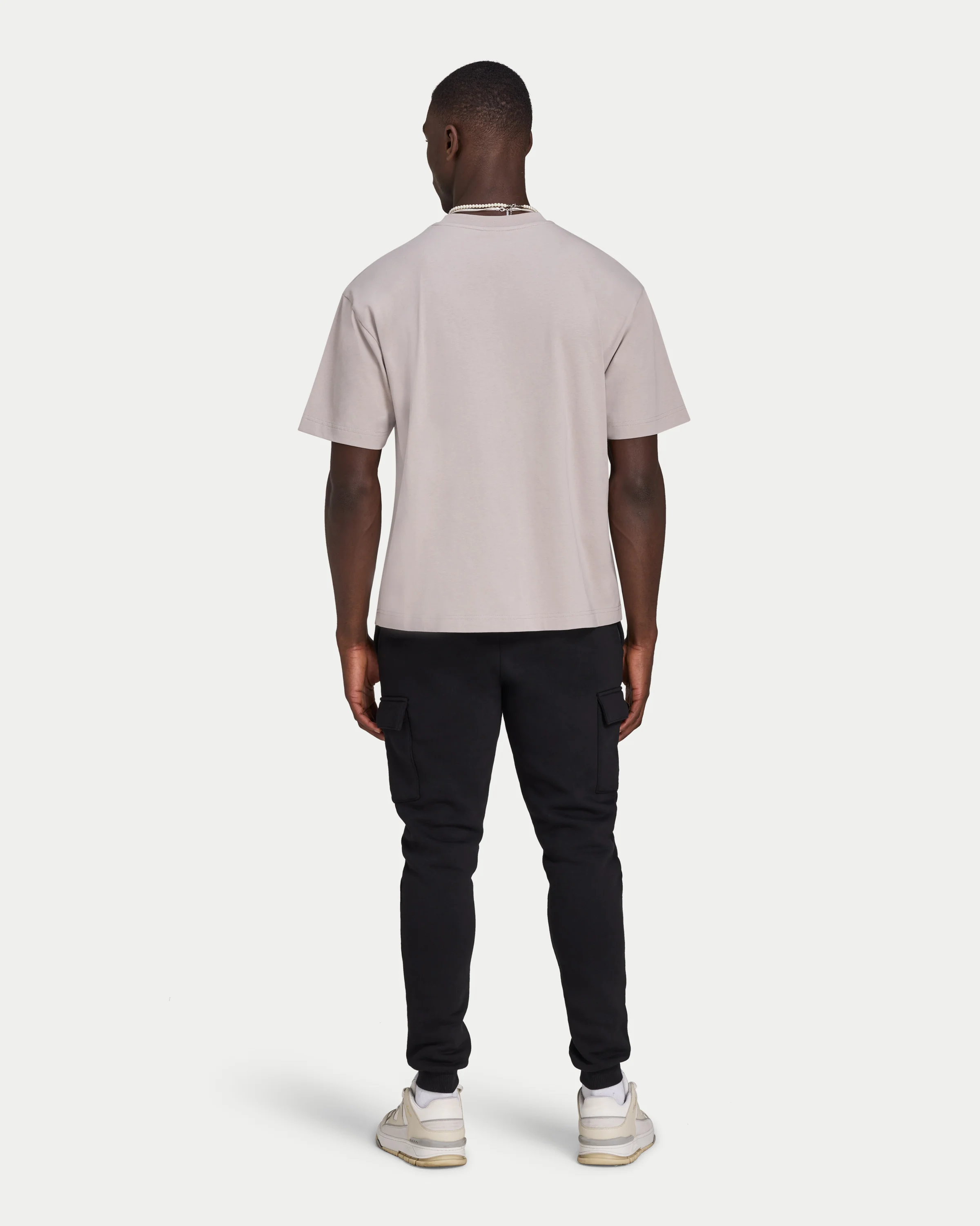 Mens Label Oversized T-Shirt - Image 4