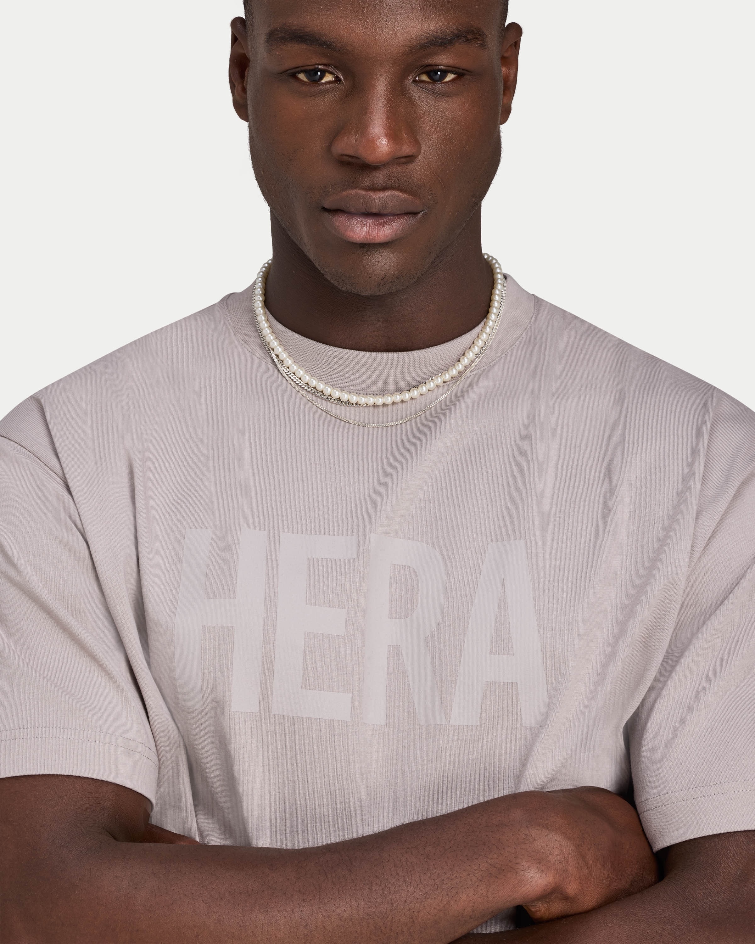 Mens Label Oversized T-Shirt - Image 5