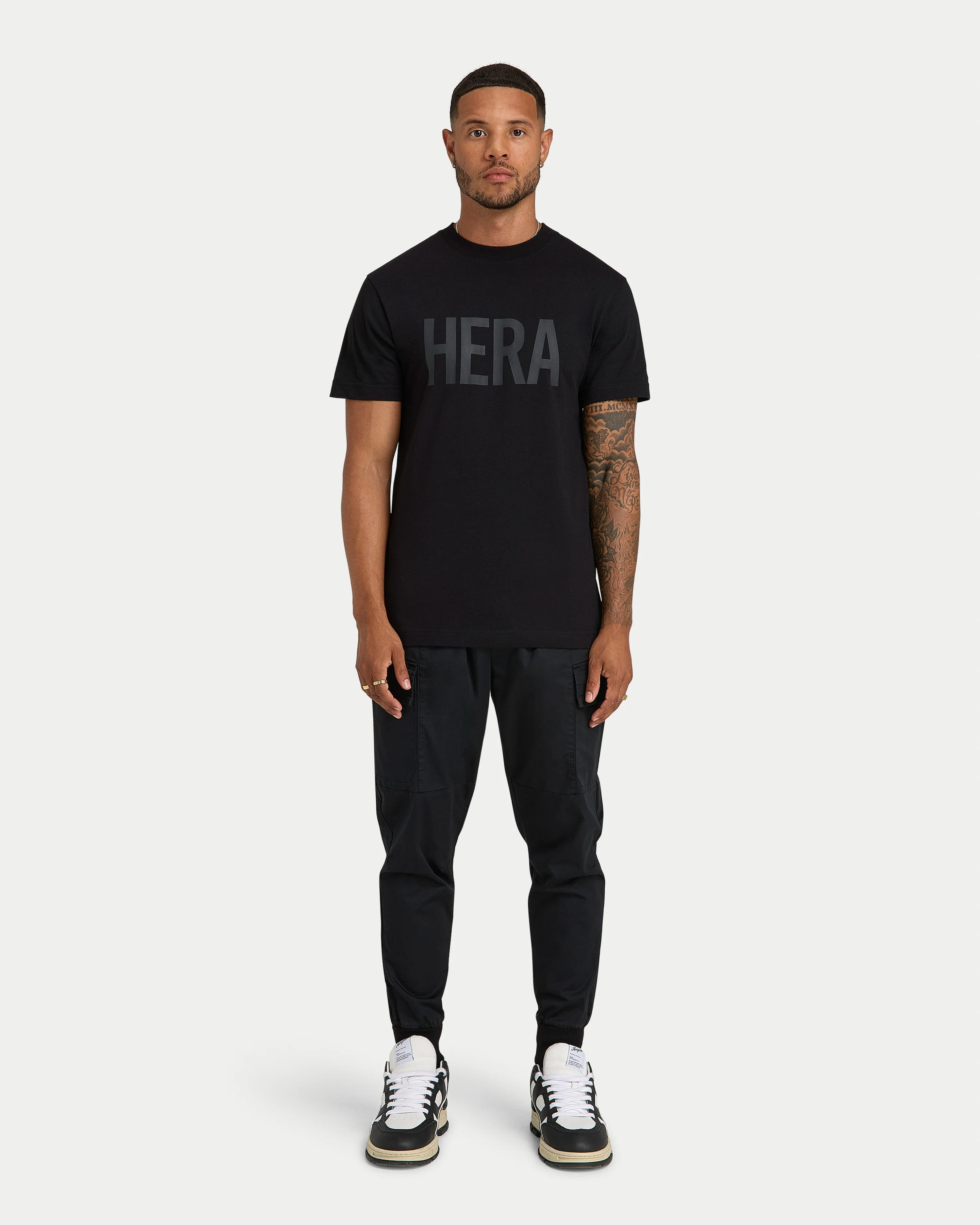 Mens Label Regular Fit T-Shirt - Image 4
