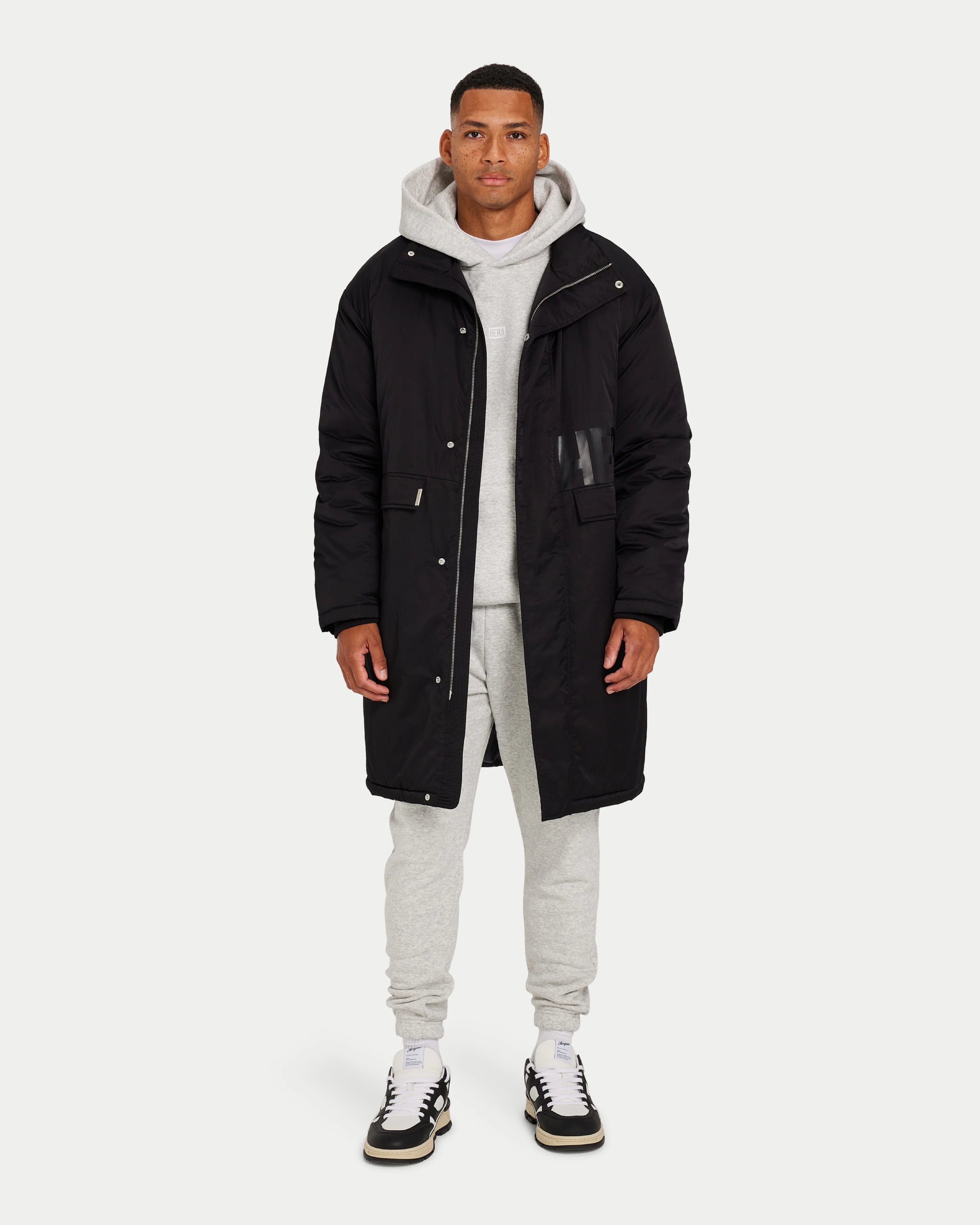 Mens Layer Parka Jacket - Image 3