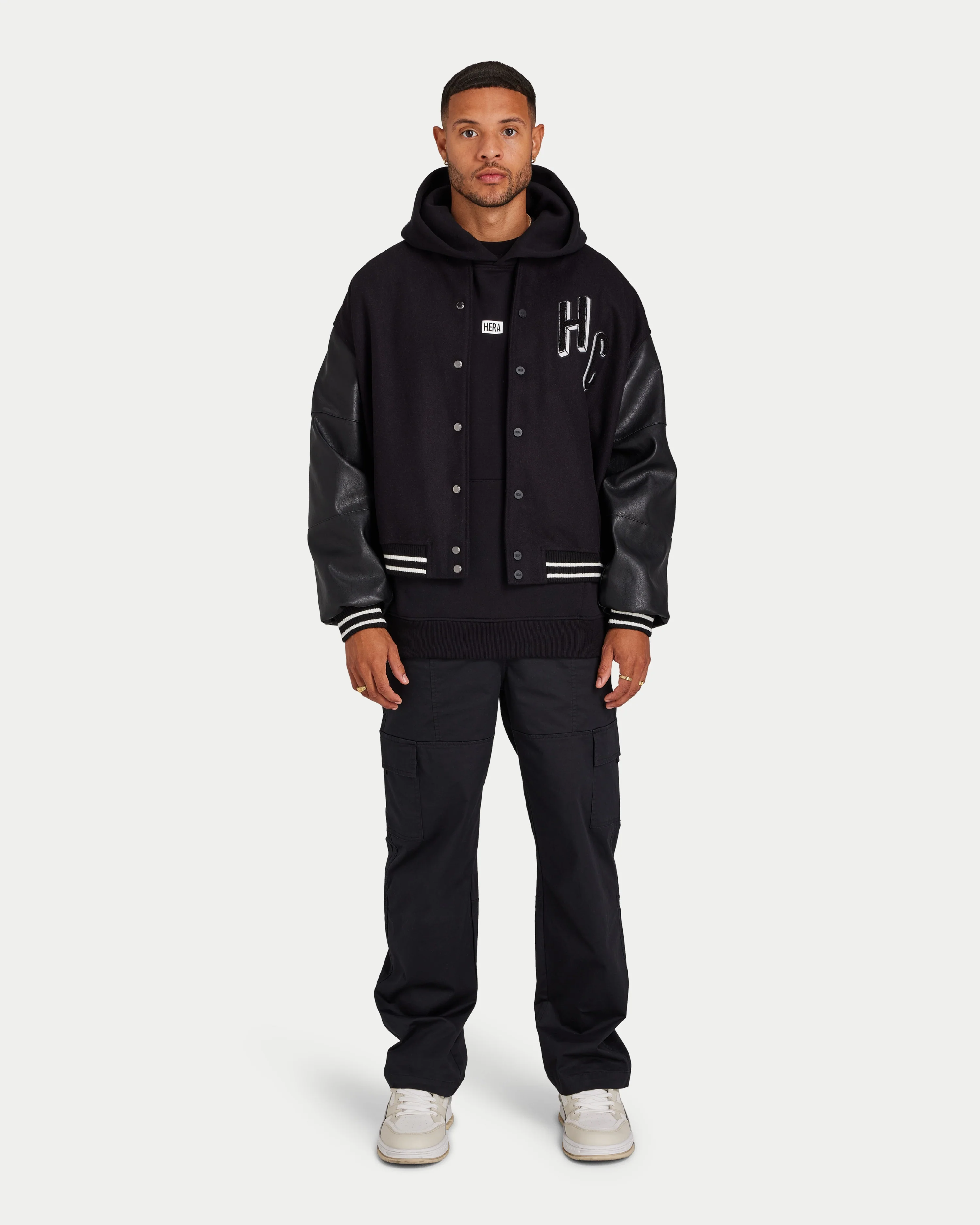 Mens Varsity Bomber Jacket - Image 5