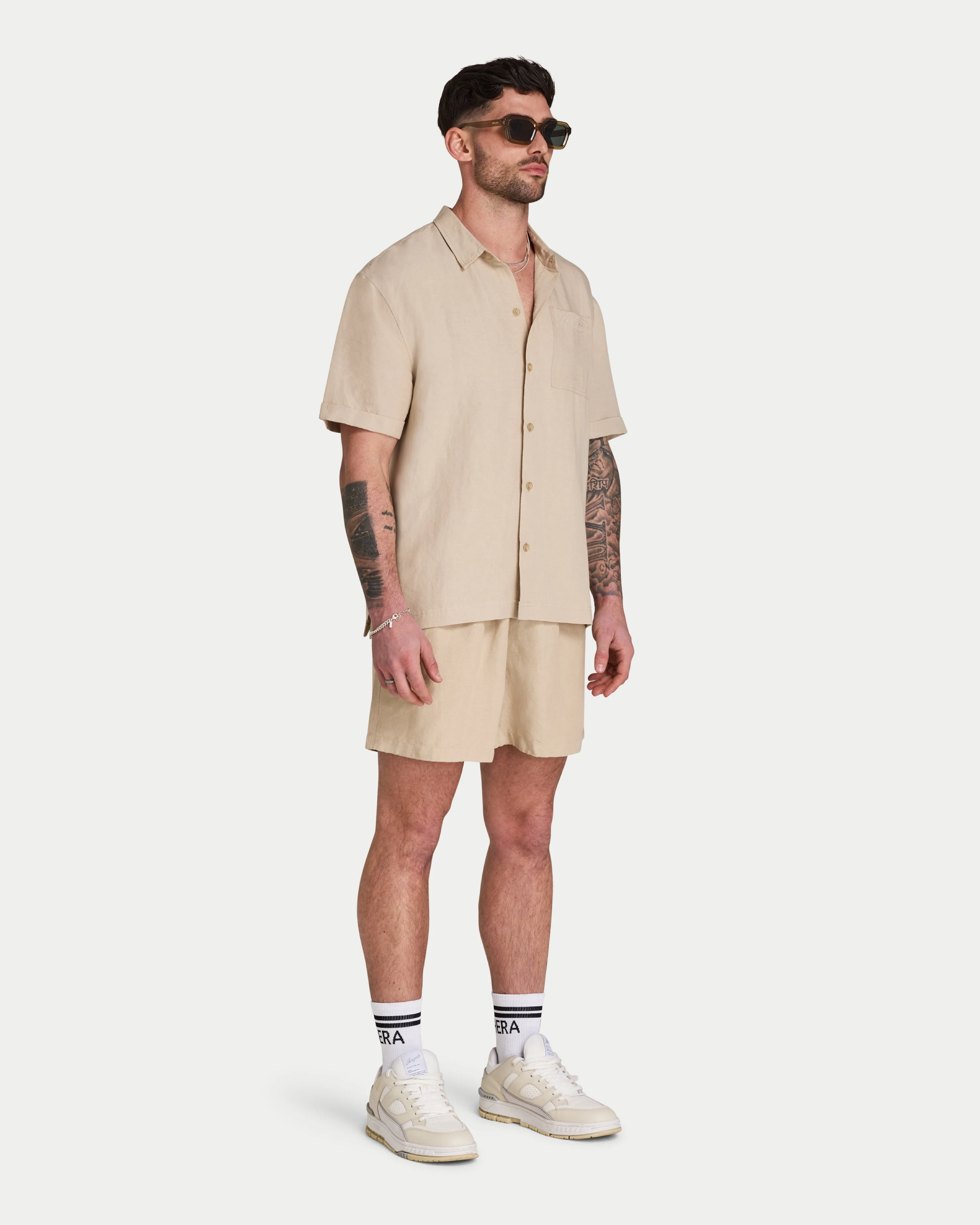 Mens Linen Short - Image 6