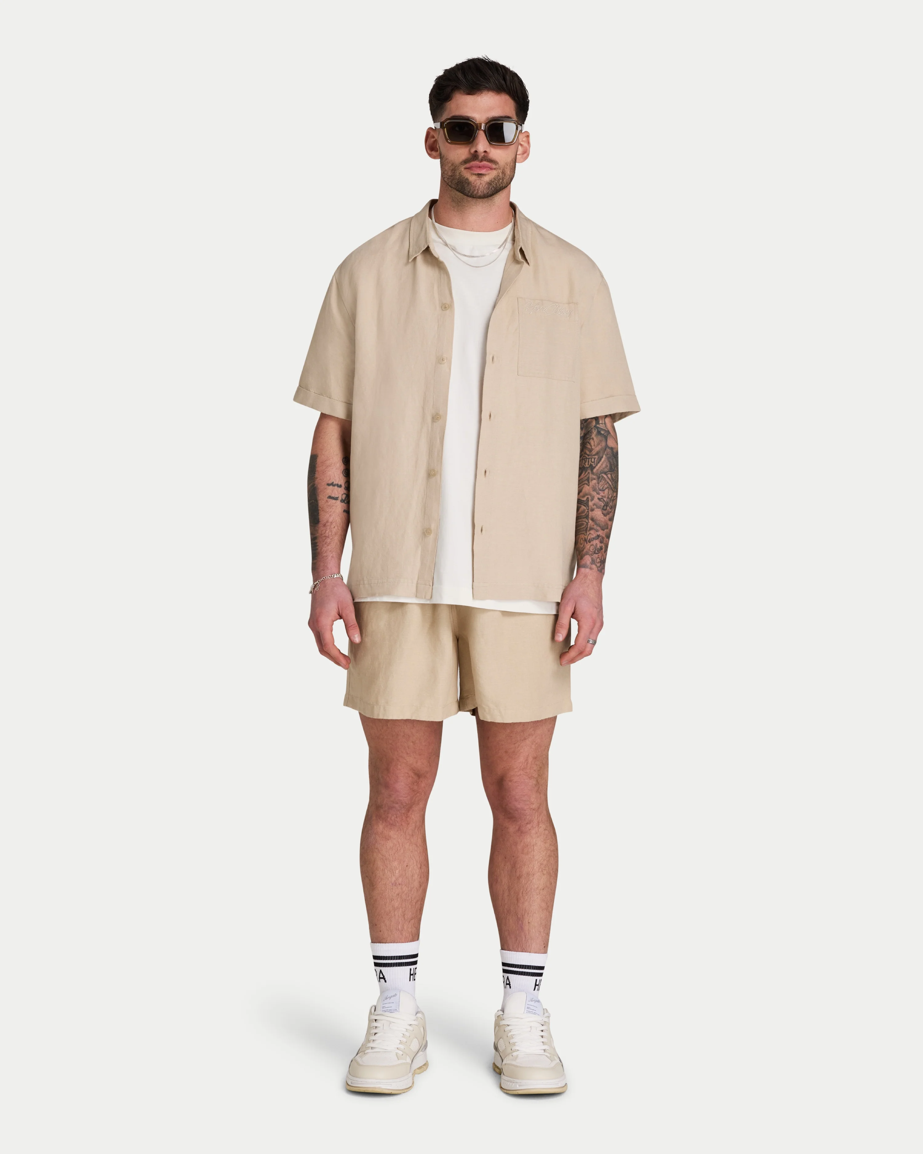 Mens Linen Short - Image 9