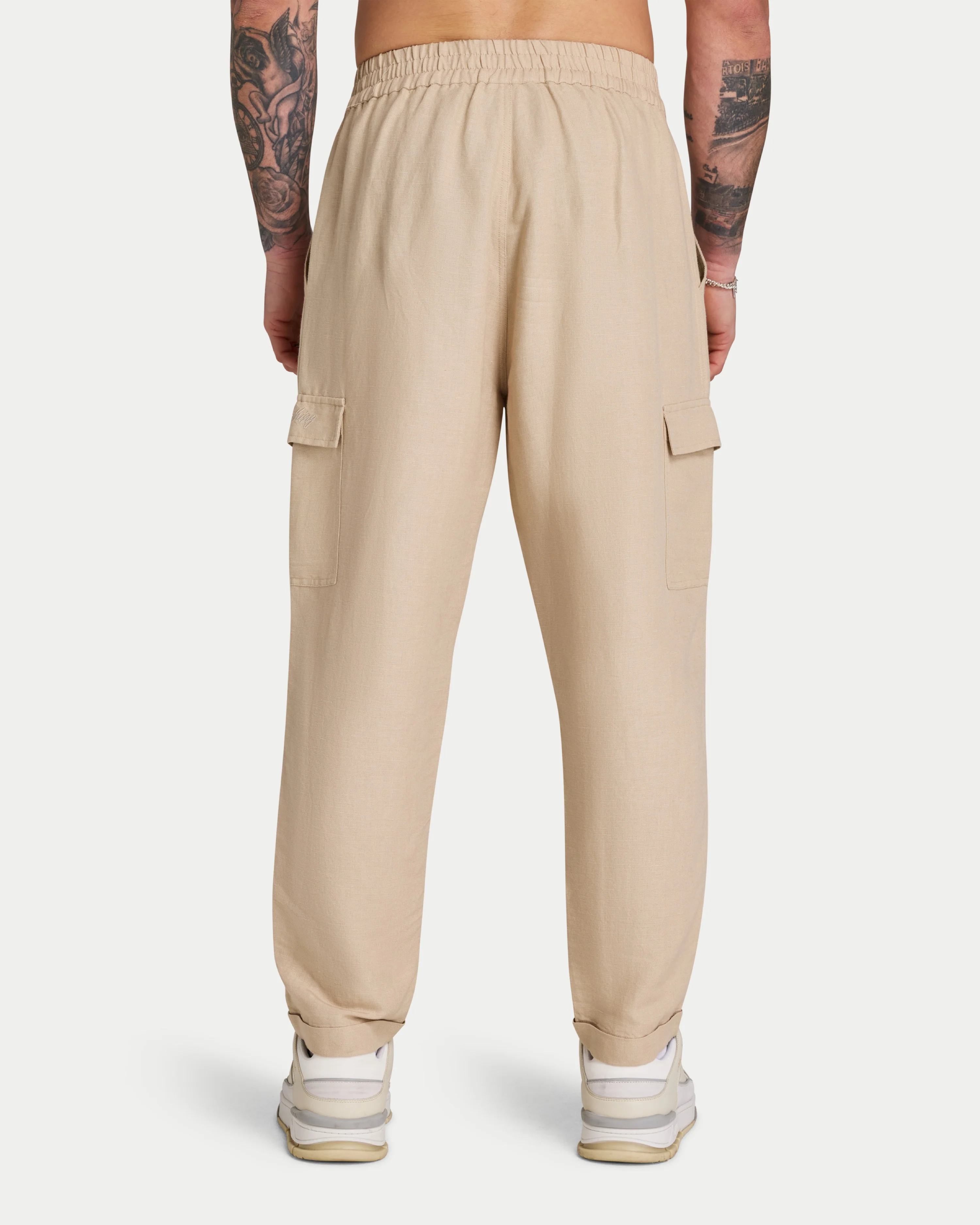 Mens Linen Trouser  - Image 2