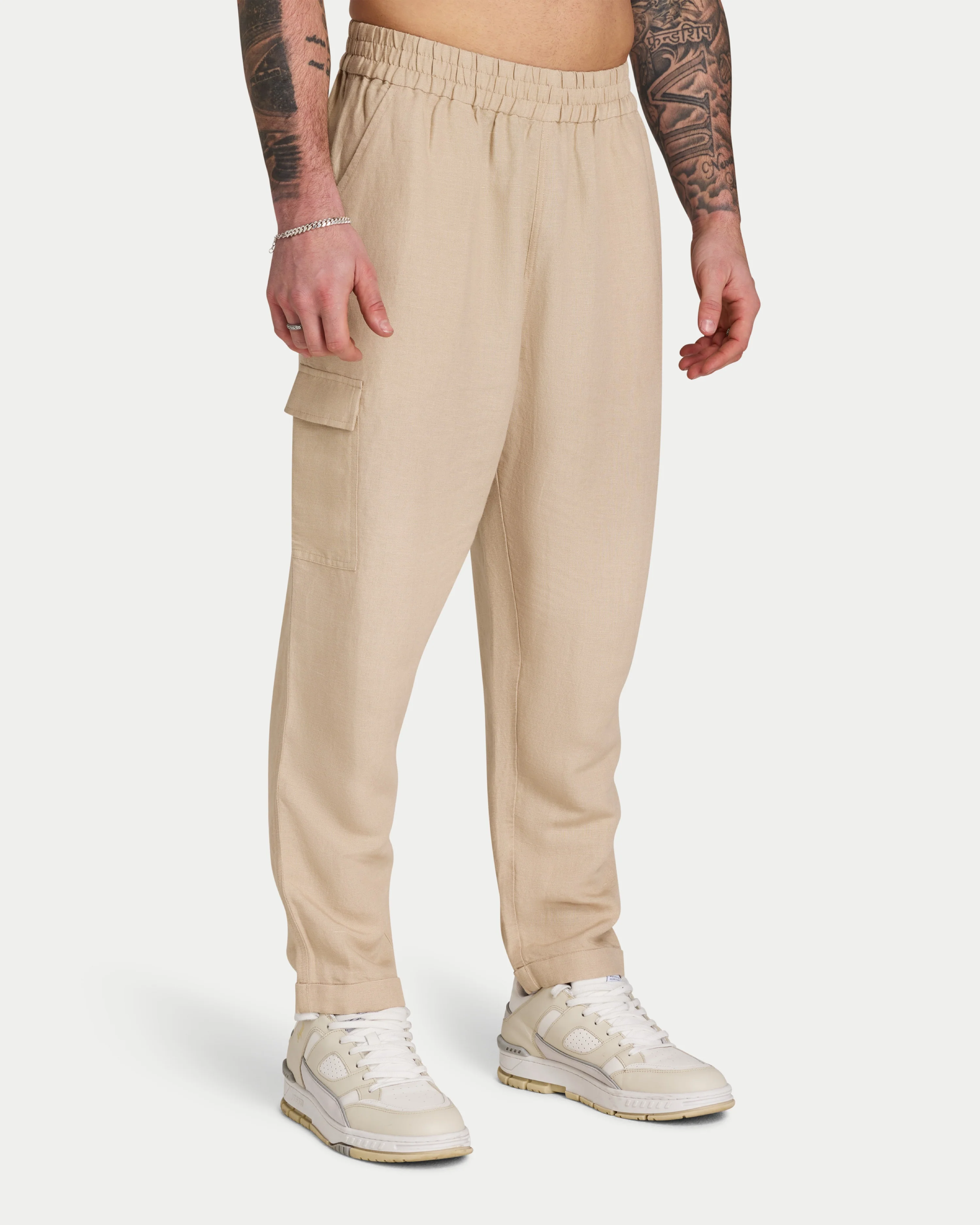 Mens Linen Trouser  - Image 5