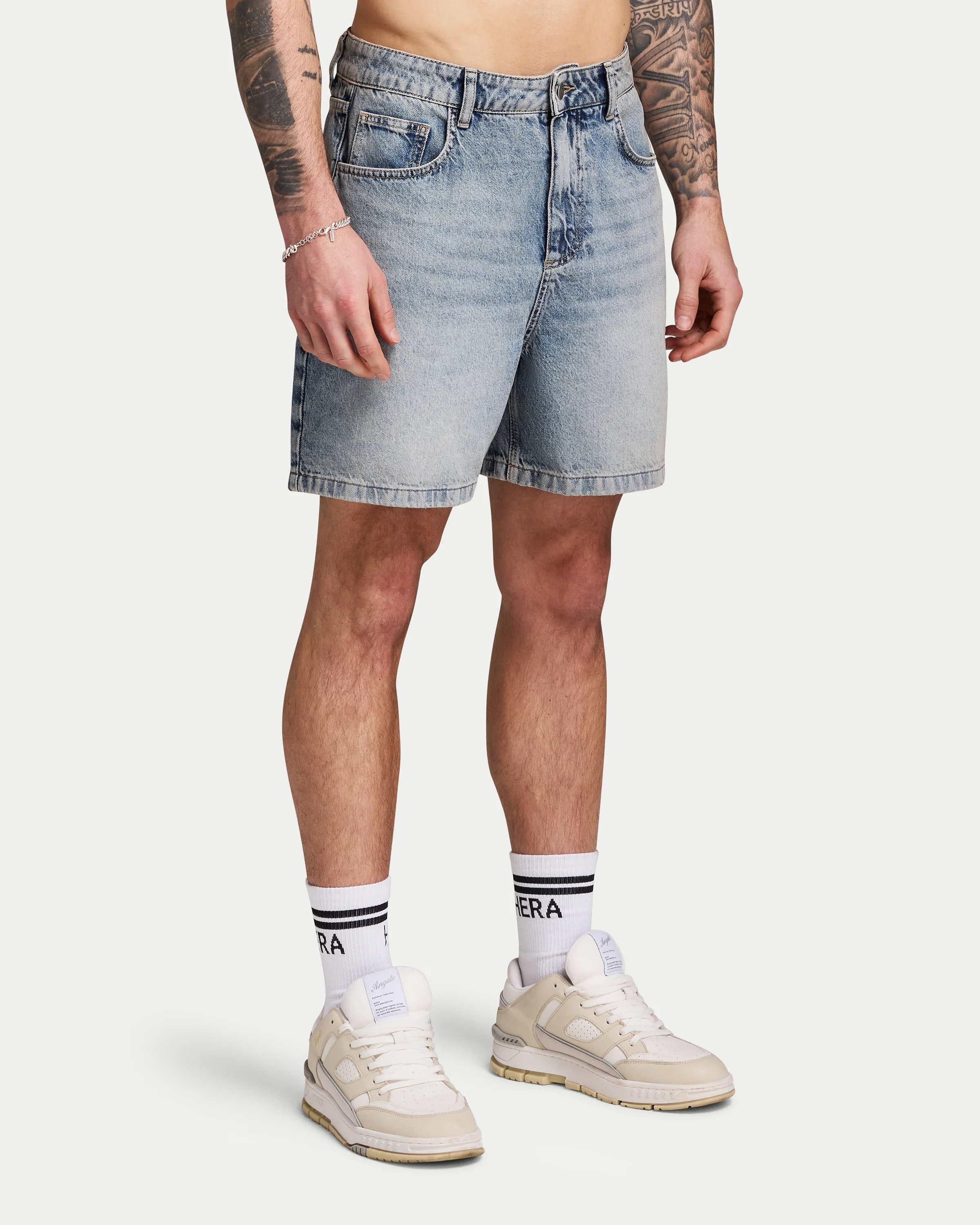 Mens Relaxed Denim Short - Image 3