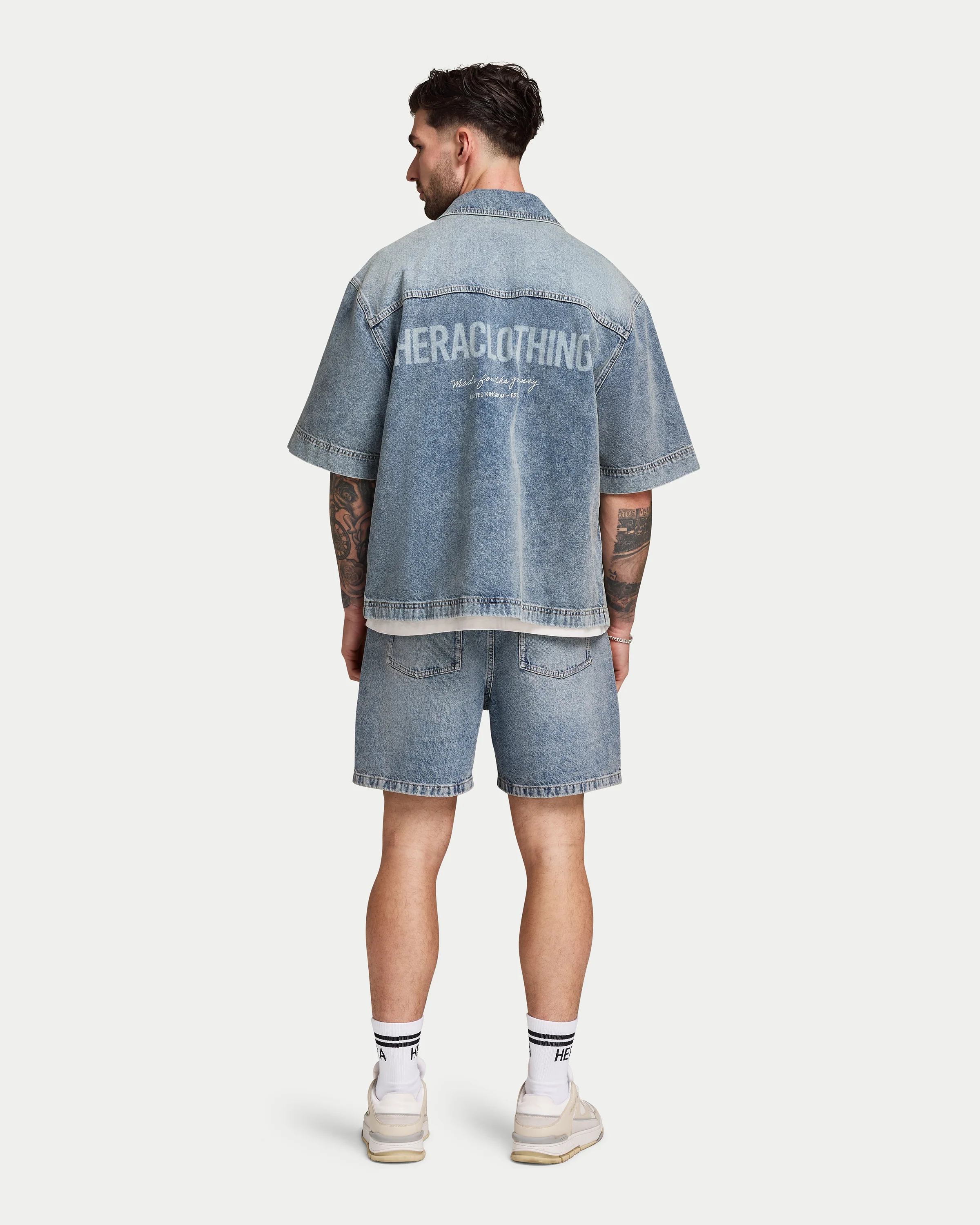 Mens Relaxed Denim Short - Image 6
