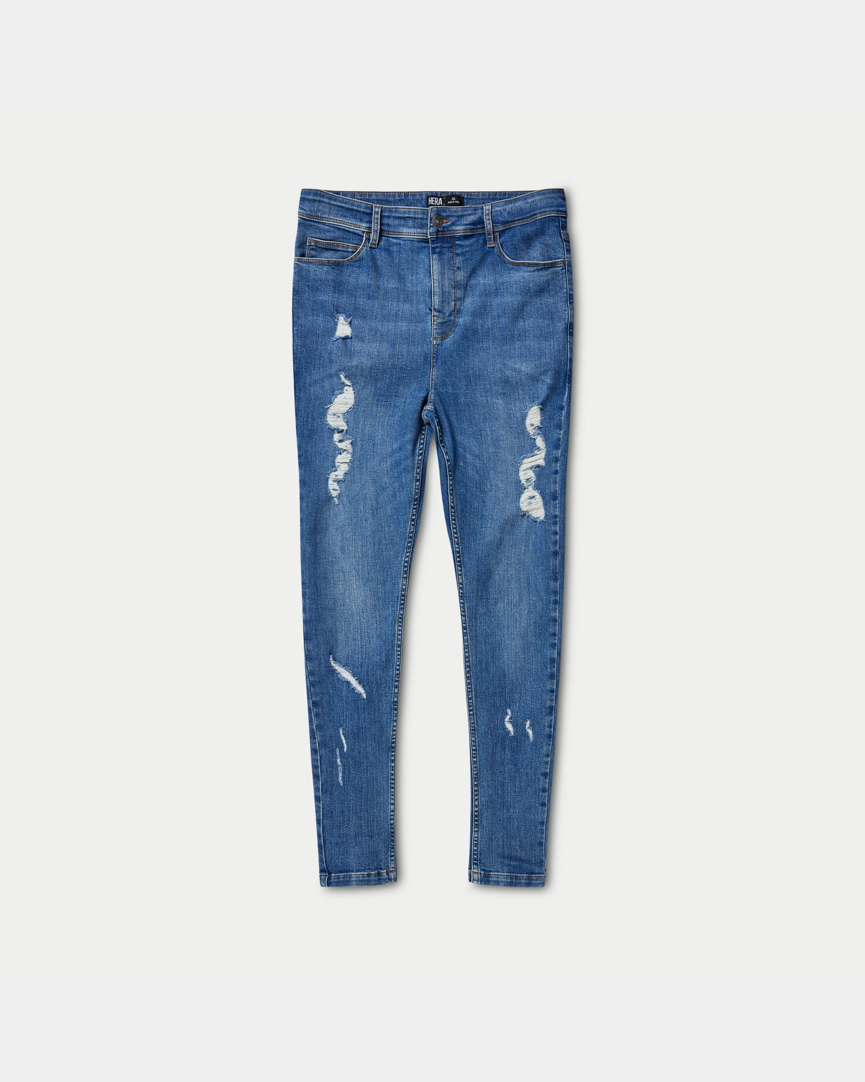 Mens Spray-on Ripped Jean - Image 7