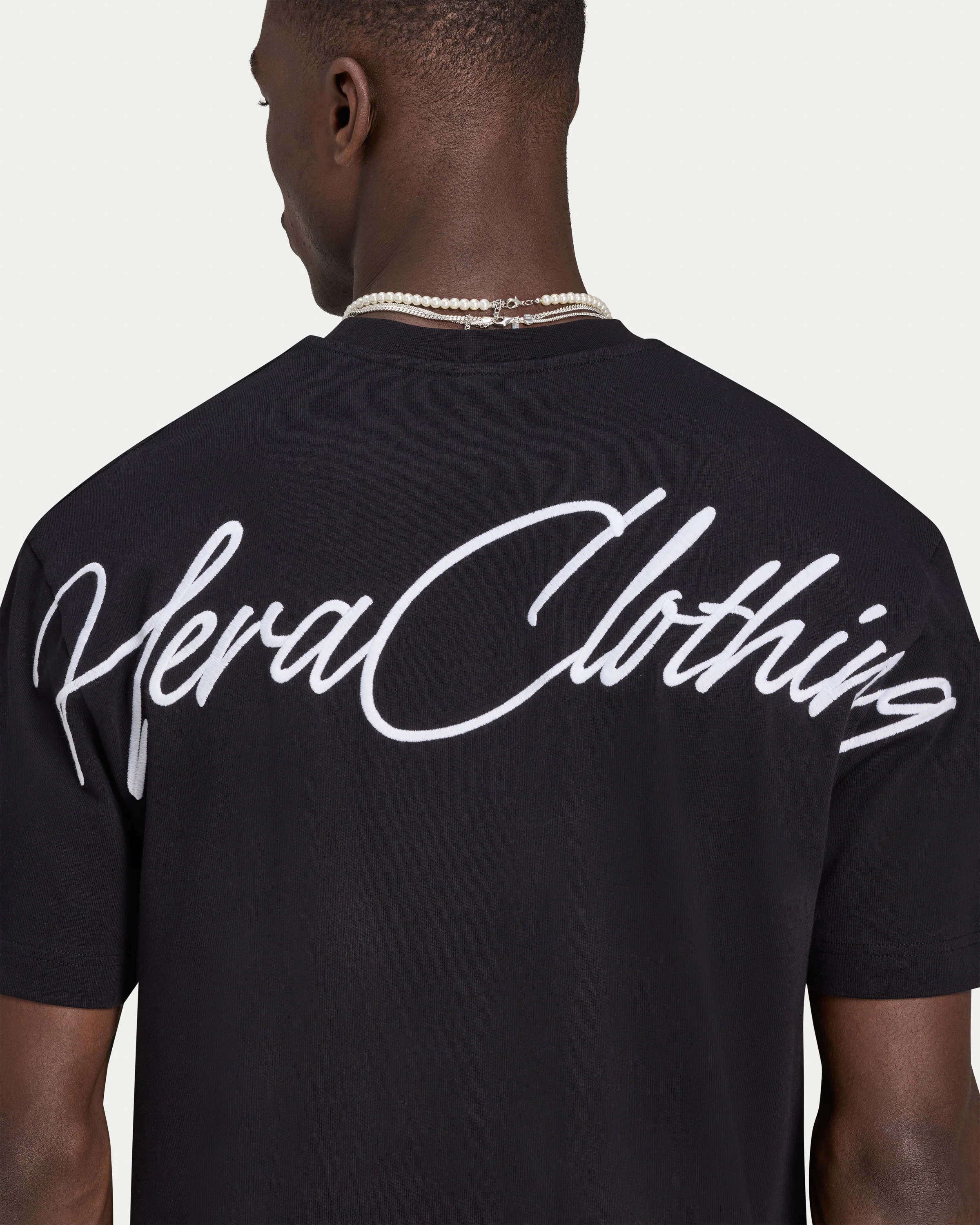 Mens Script Heavyweight T-shirt - Image 5