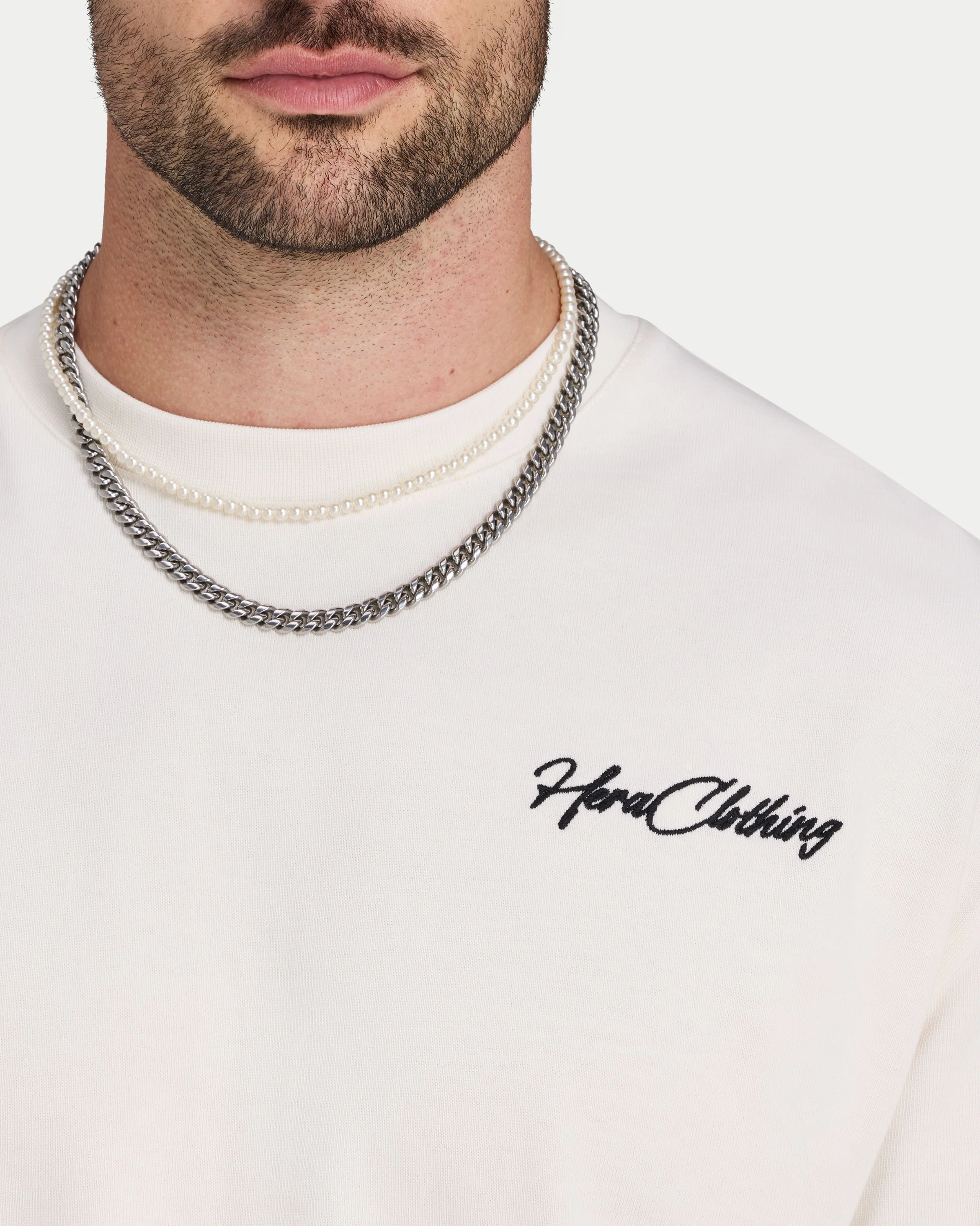 Mens Script Heavyweight T-shirt - Image 6