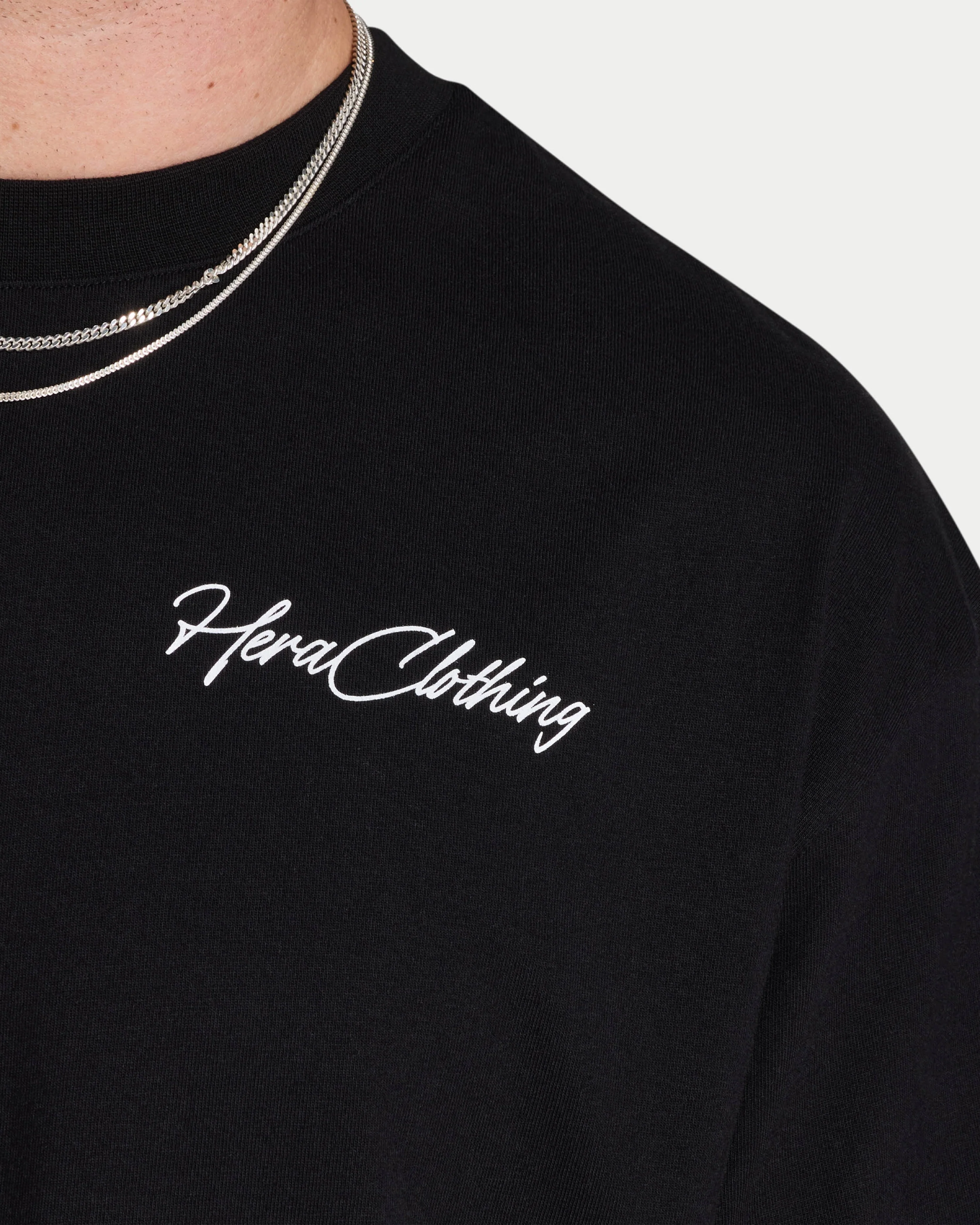 Mens Script Oversized T-shirt - Image 5