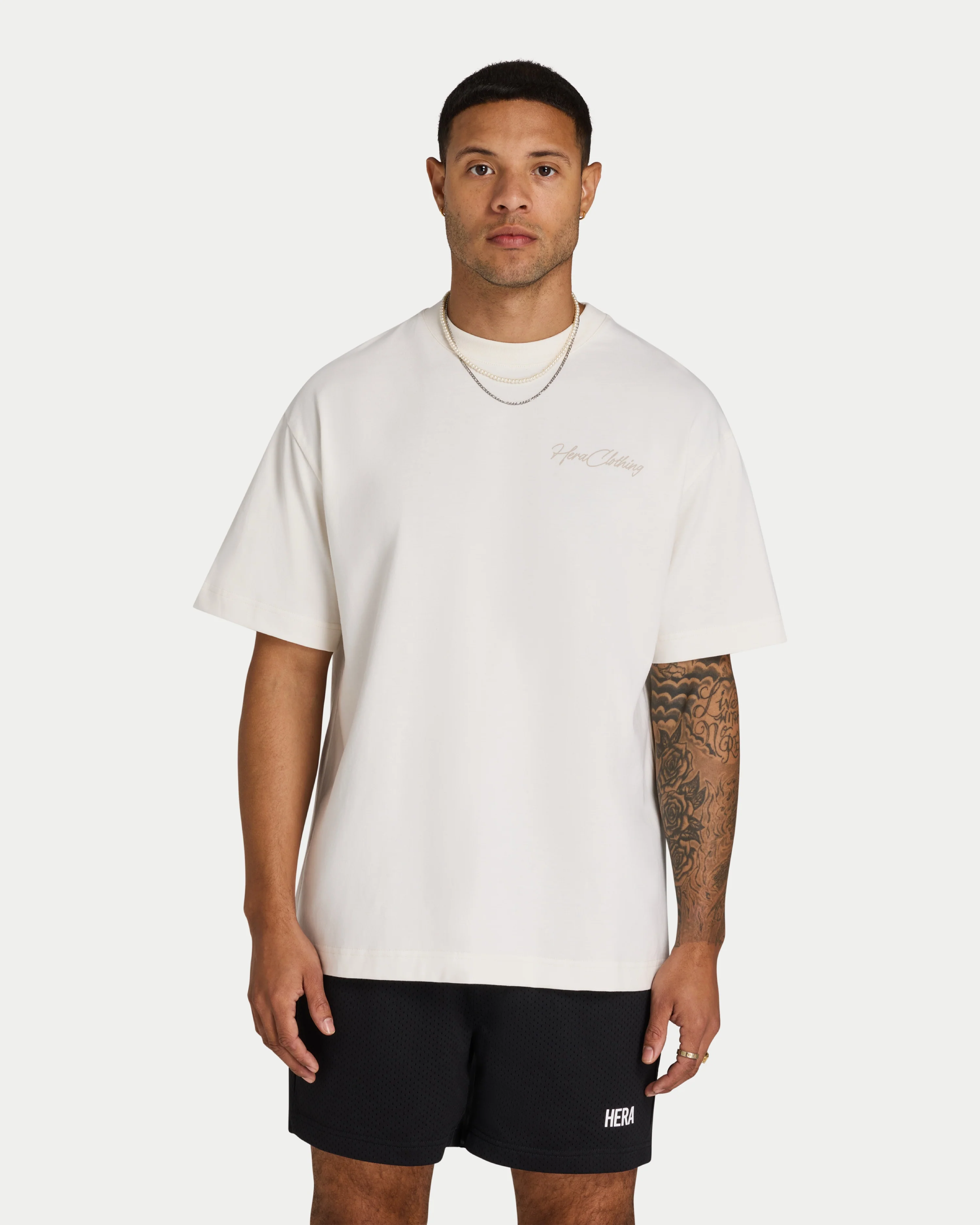 Mens Script Oversized T-shirt - Image 2