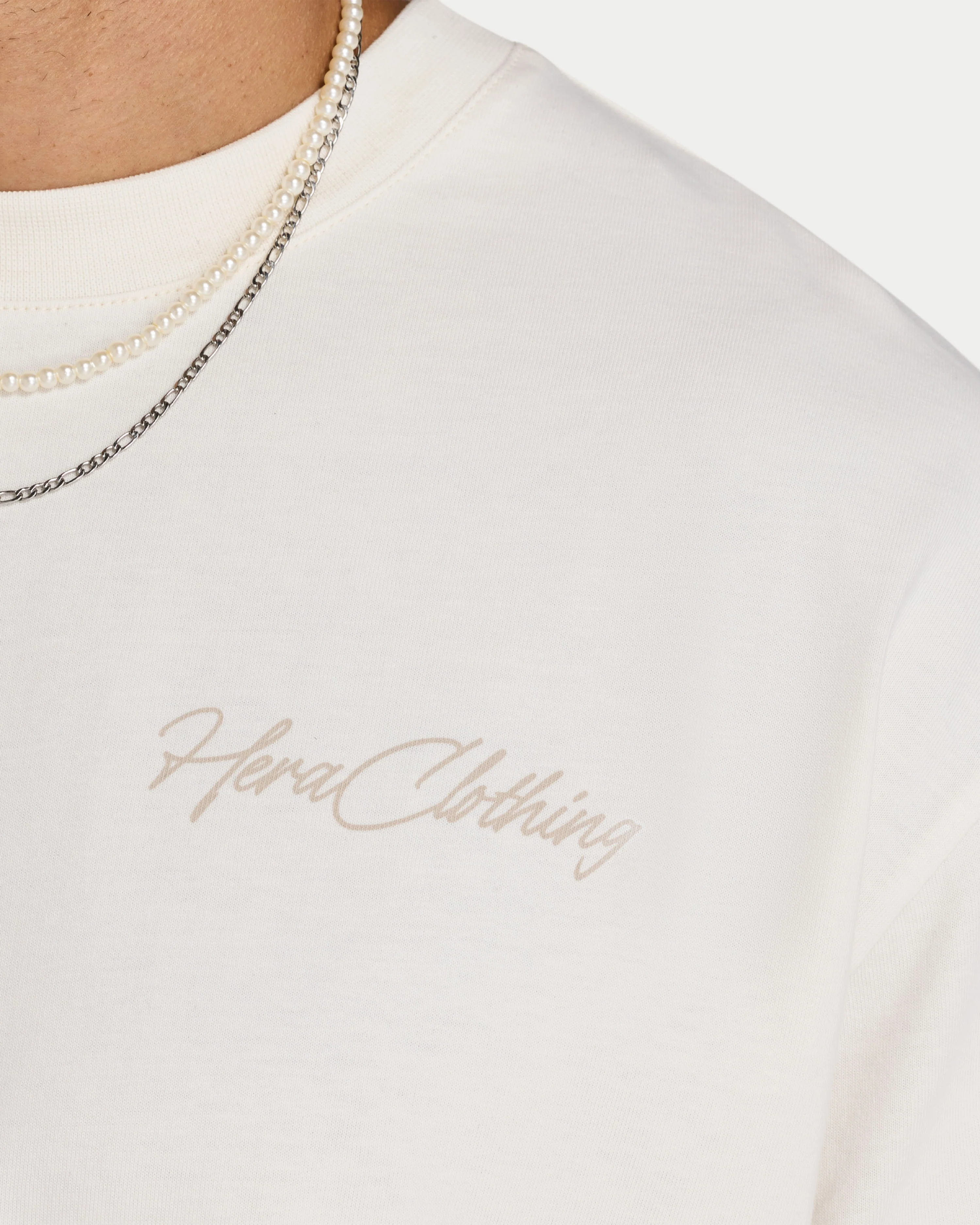 Mens Script Oversized T-shirt - Image 4