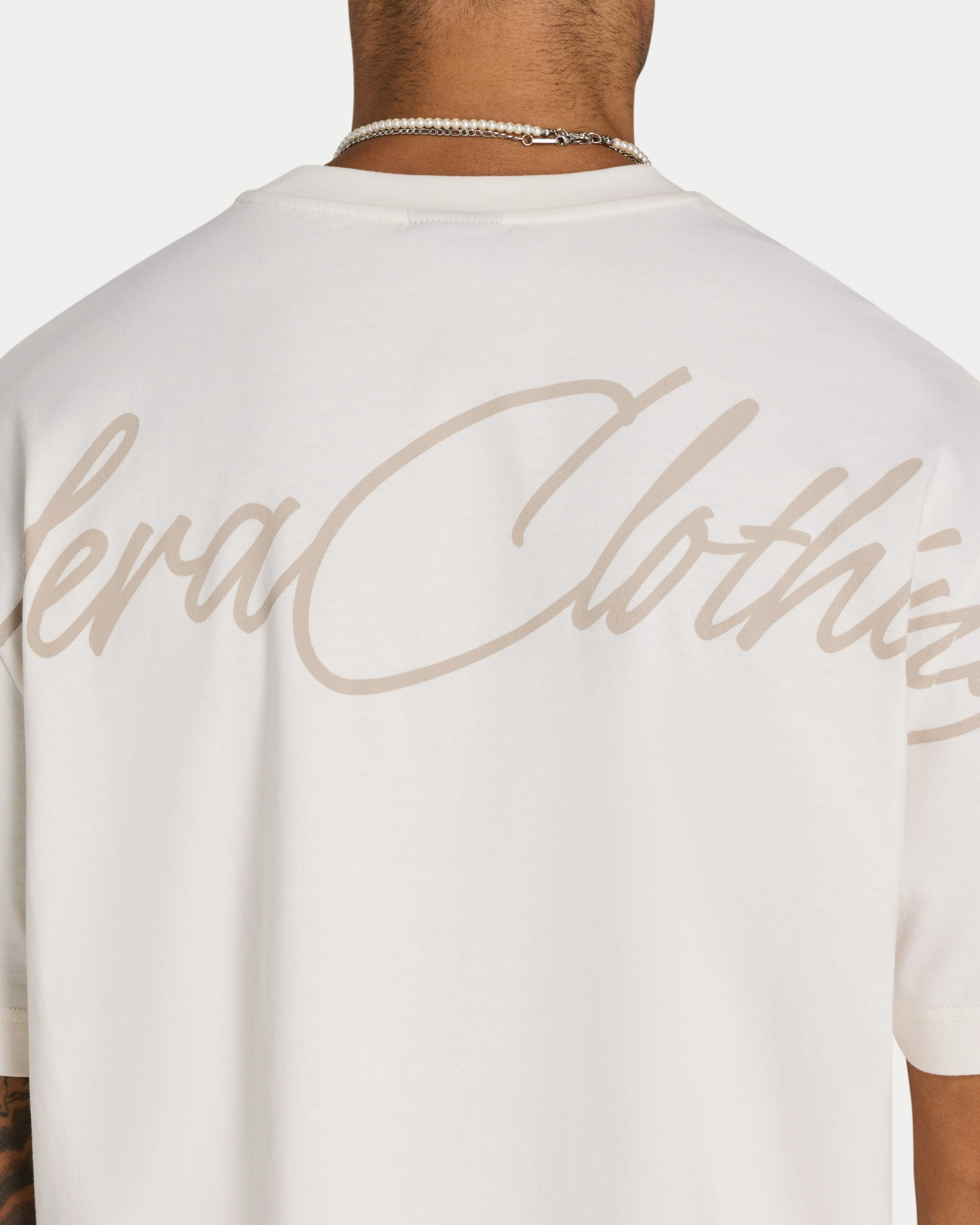Mens Script Oversized T-shirt - Image 5