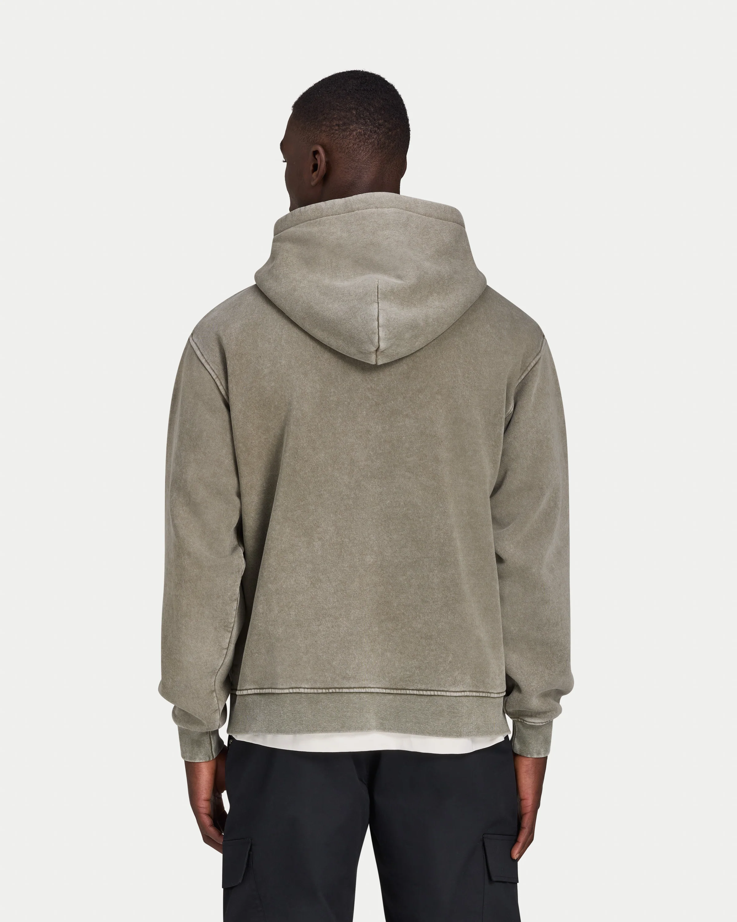 Mens Signature Washed Oversized Hoodie - Image 2
