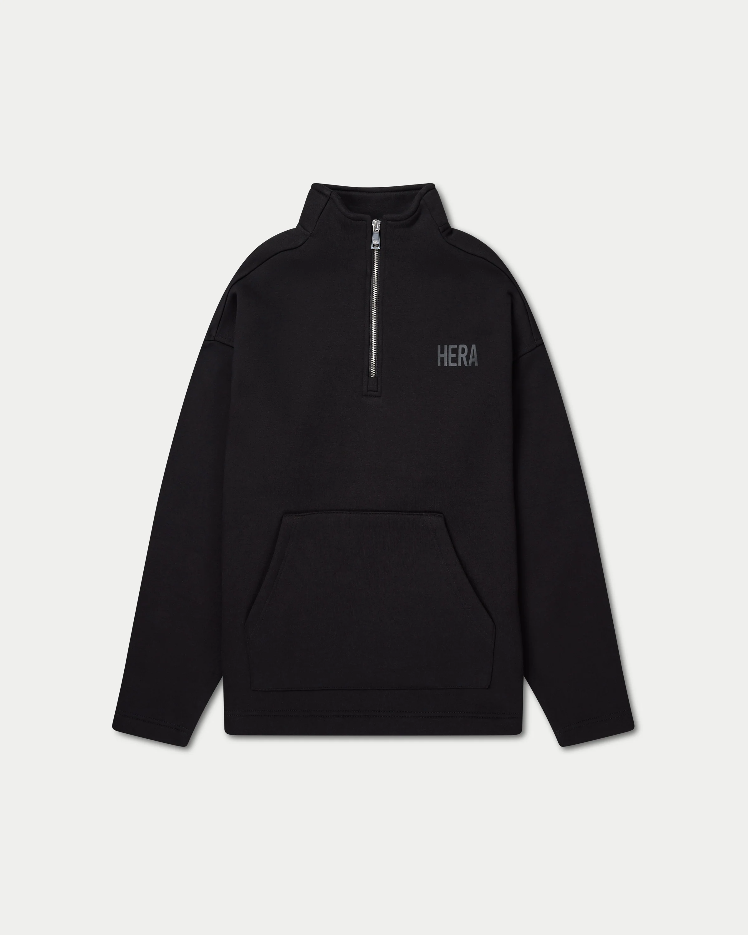 Mens Staple Oversized ¼ Zip Sweatshirt - Image 7