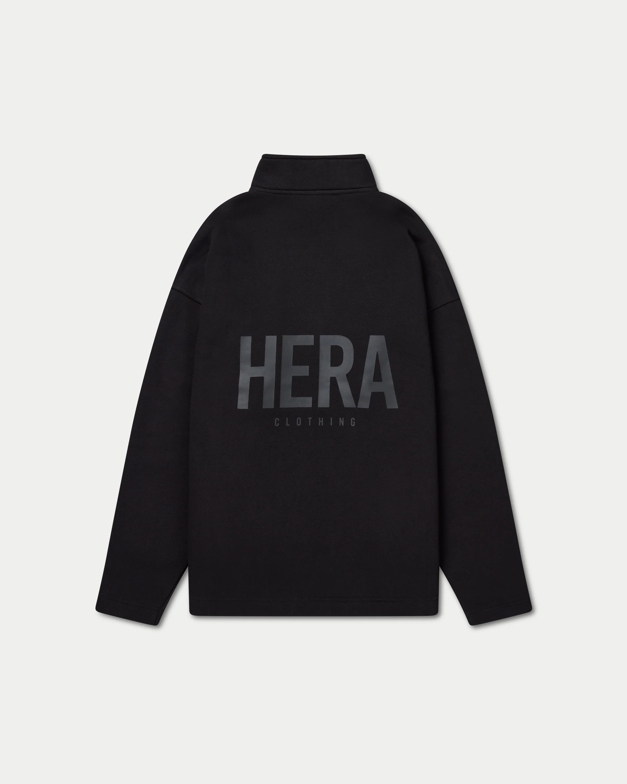 Mens Staple Oversized ¼ Zip Sweatshirt - Image 8
