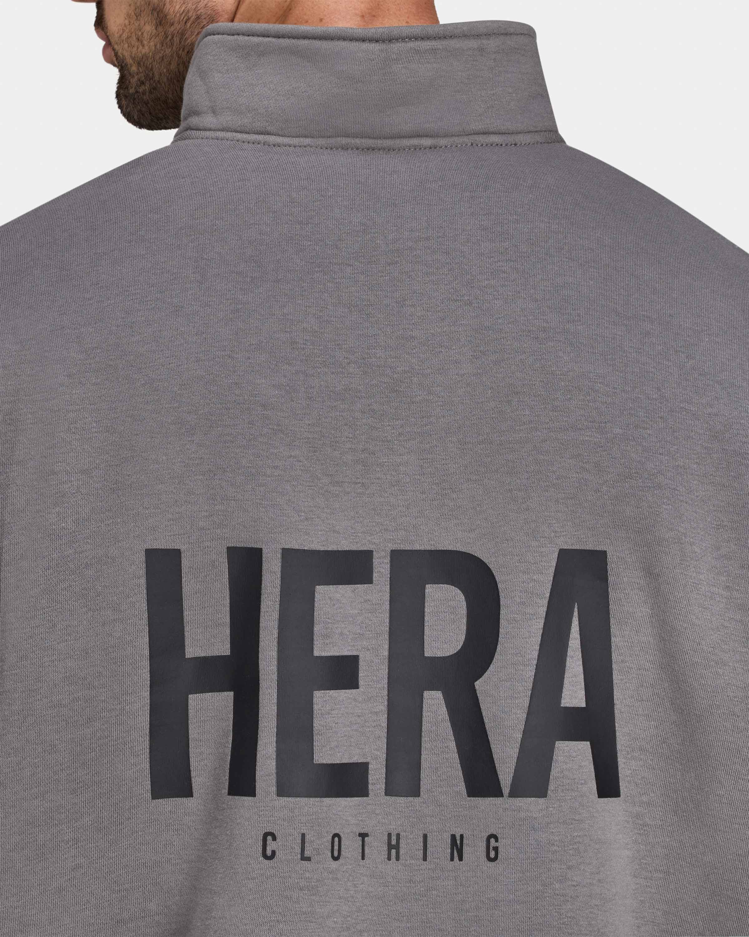 Mens Staple Oversized ¼ Zip Sweatshirt - Image 6
