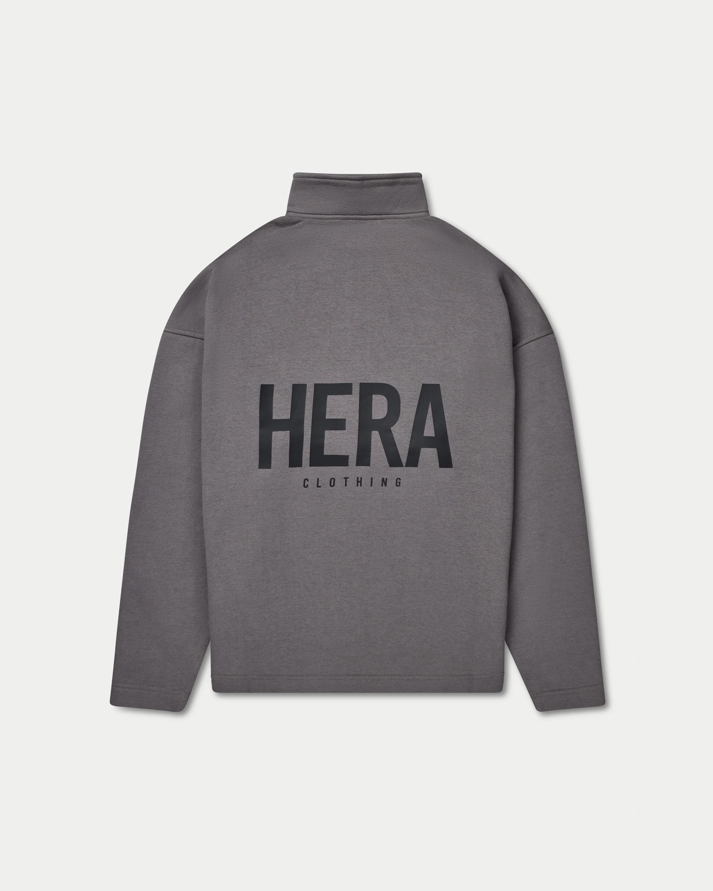 Mens Staple Oversized ¼ Zip Sweatshirt - Image 8