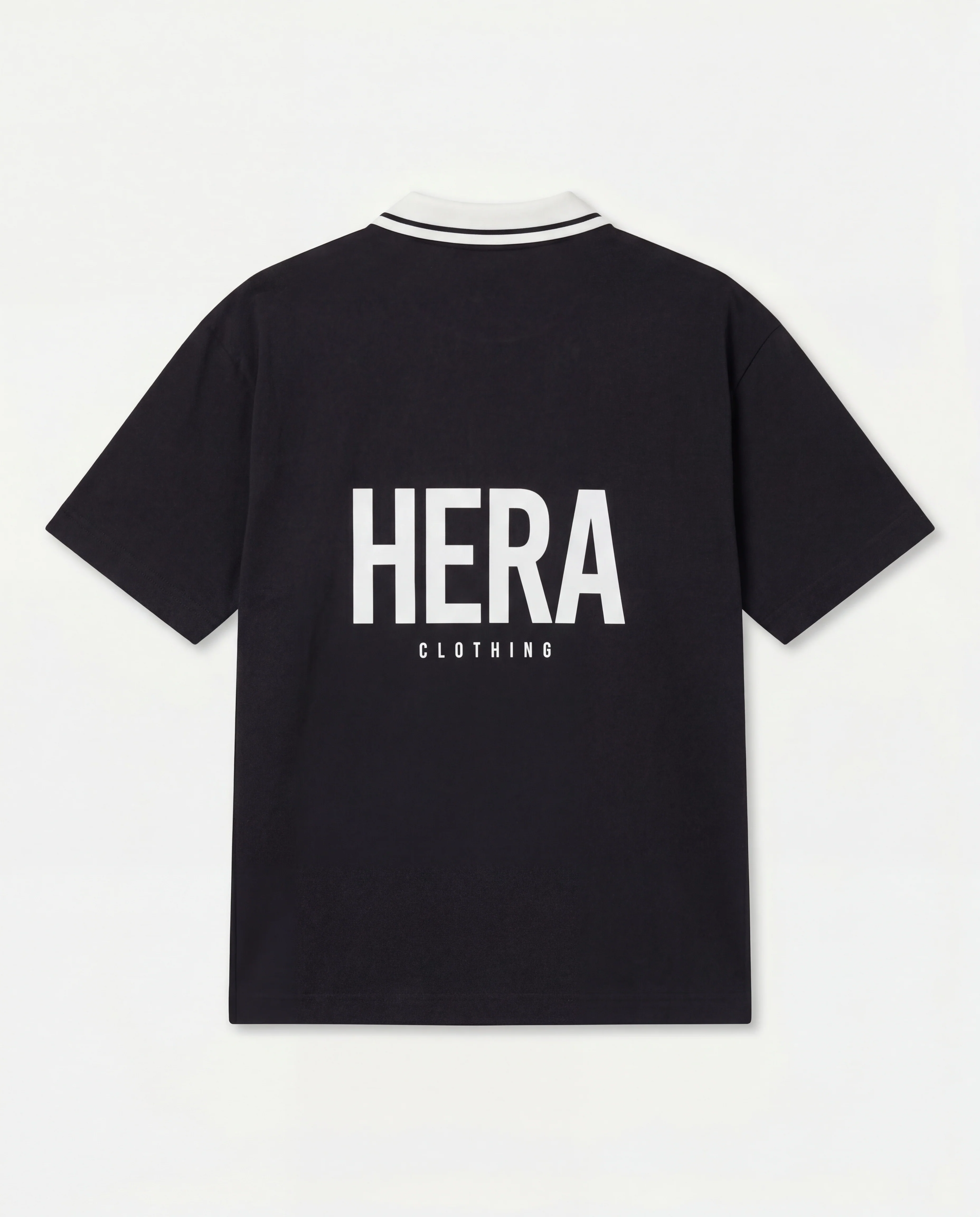 Mens Staple Oversized Polo T-Shirt - Image 9
