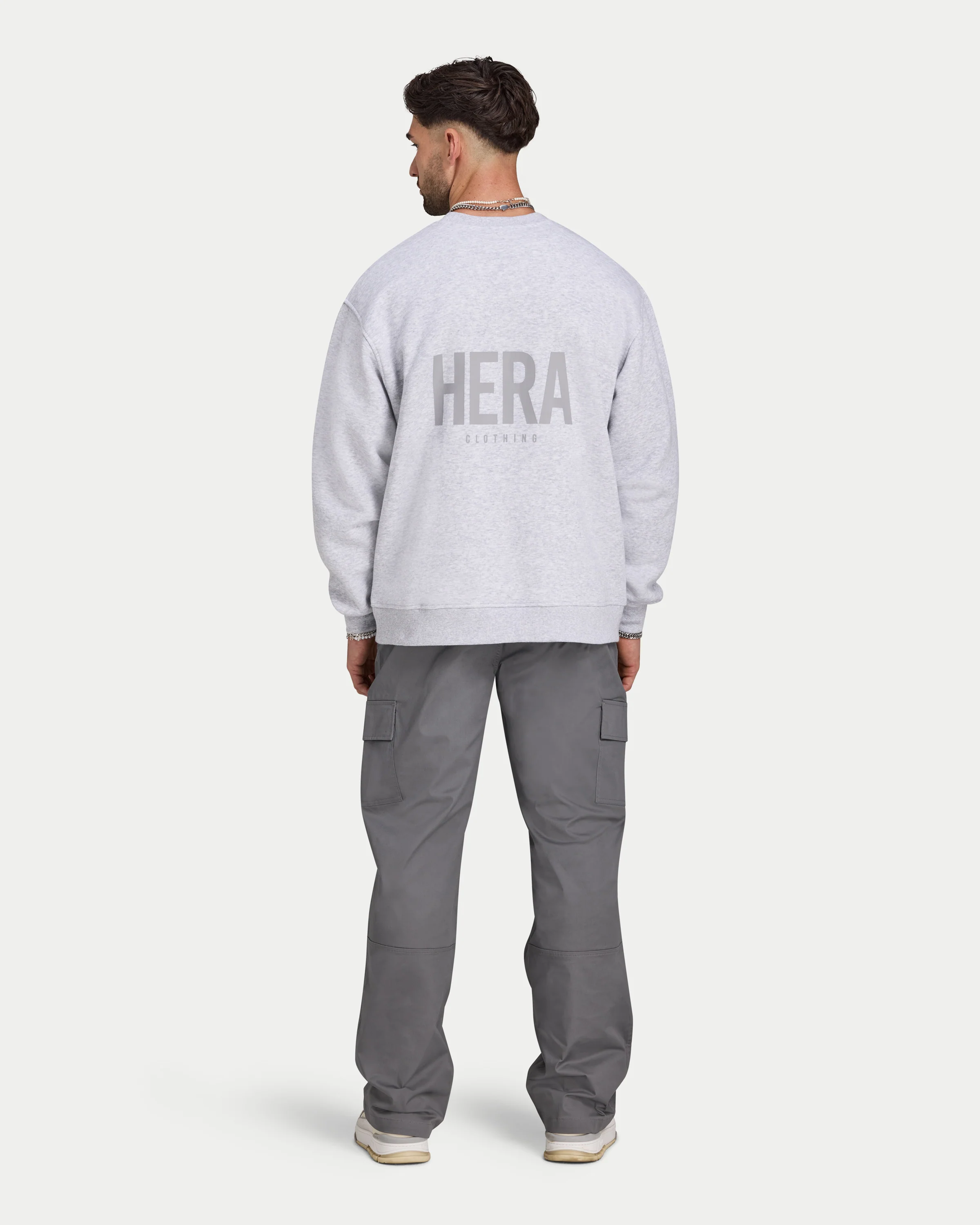 Mens Staple Oversized Sweatshirt - Image 4