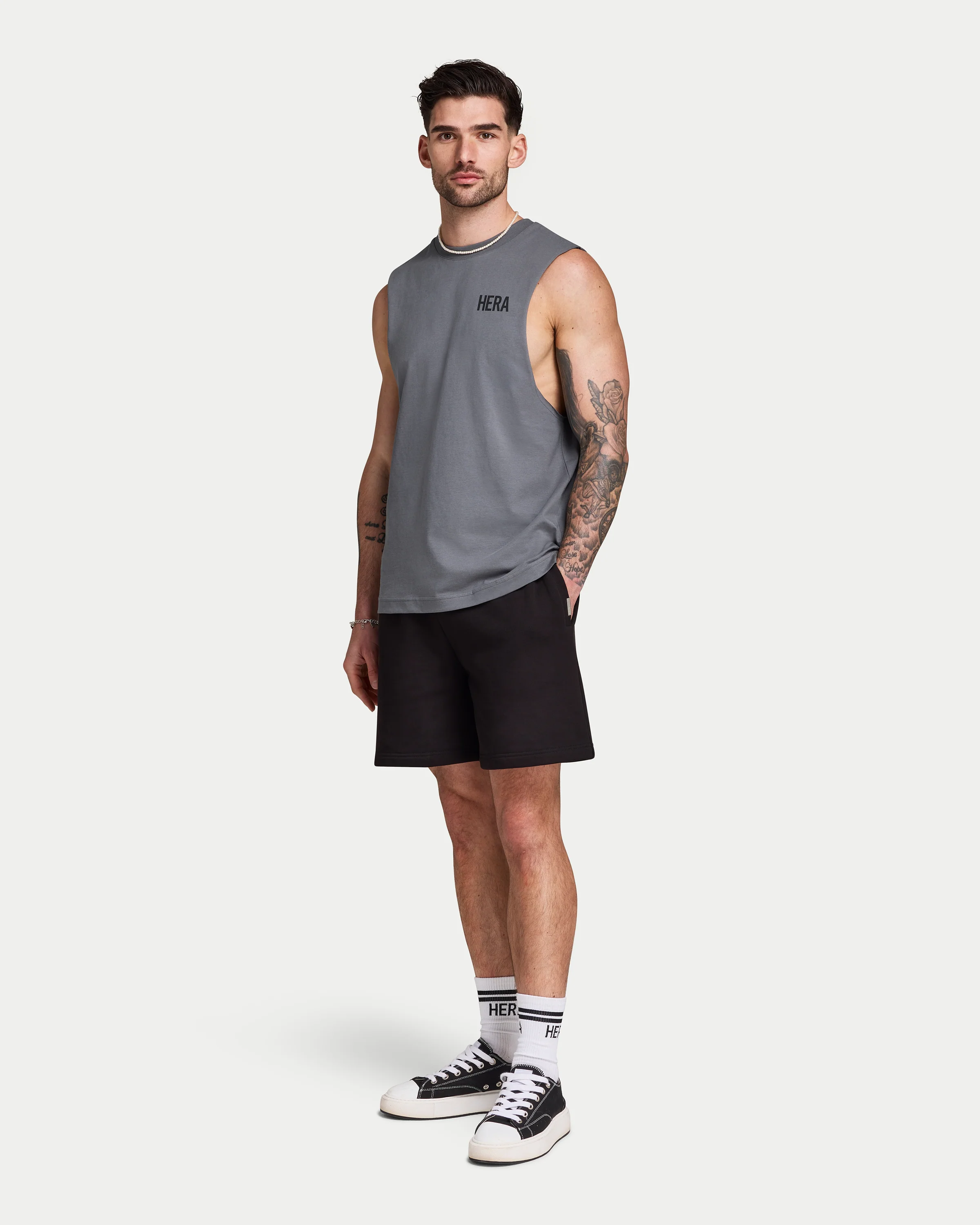 Mens Staple Oversized Tank - Image 4