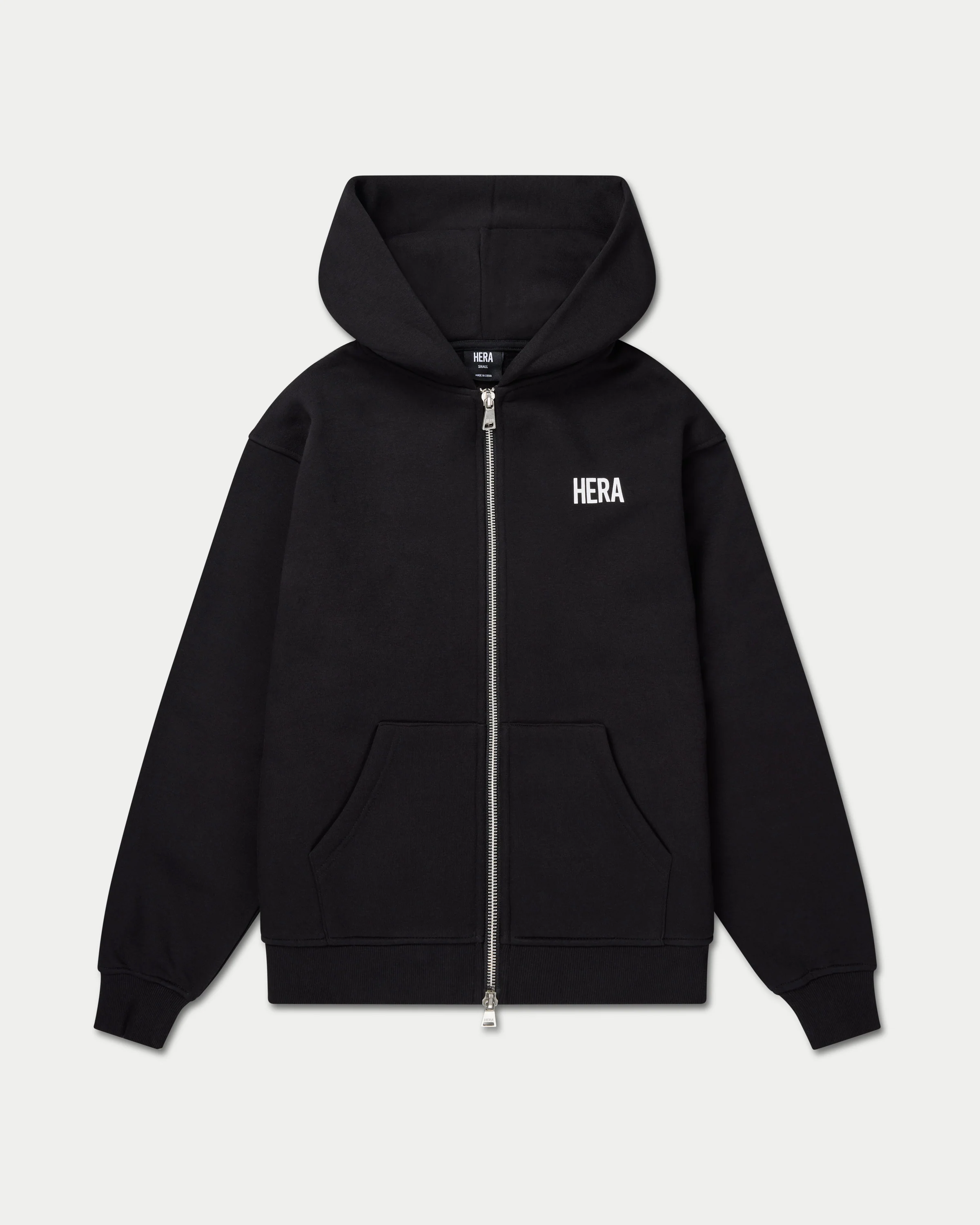 Mens Staple Oversized Zip up Hoodie - Image 11