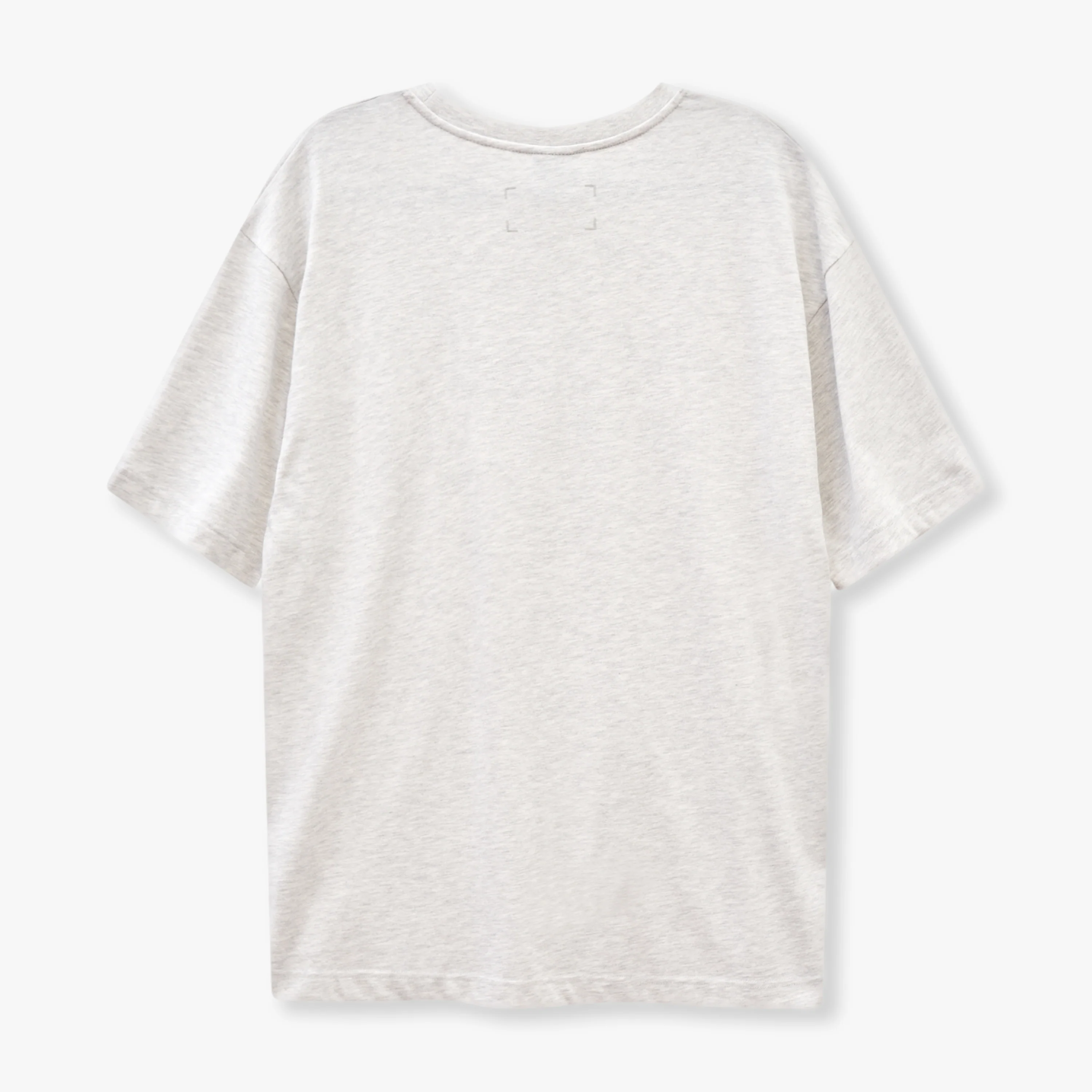 REWEAR Focus Oversized T-Shirt - Grey Marl - Image 2