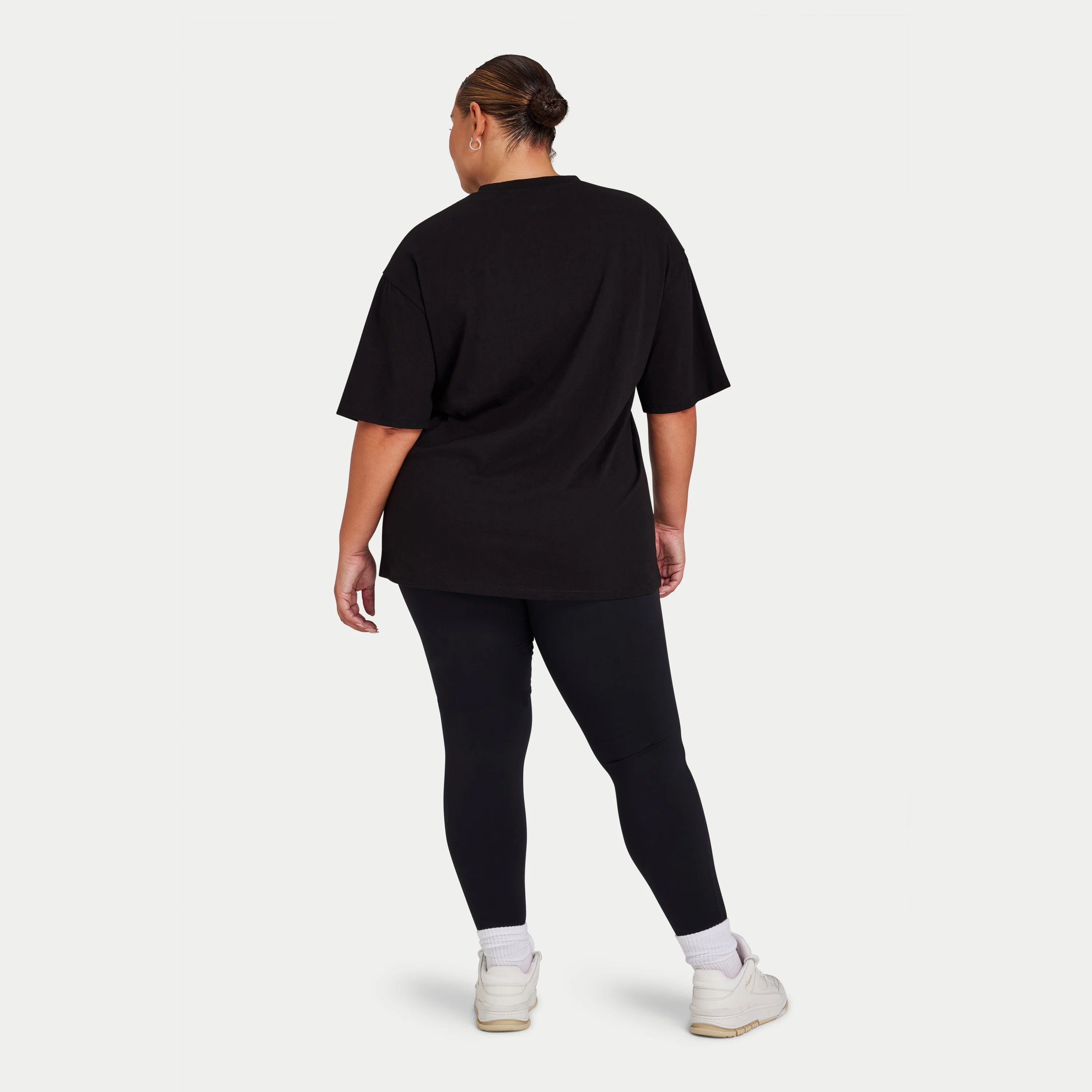 REWEAR Icon Oversized T-Shirt - Black - Image 2