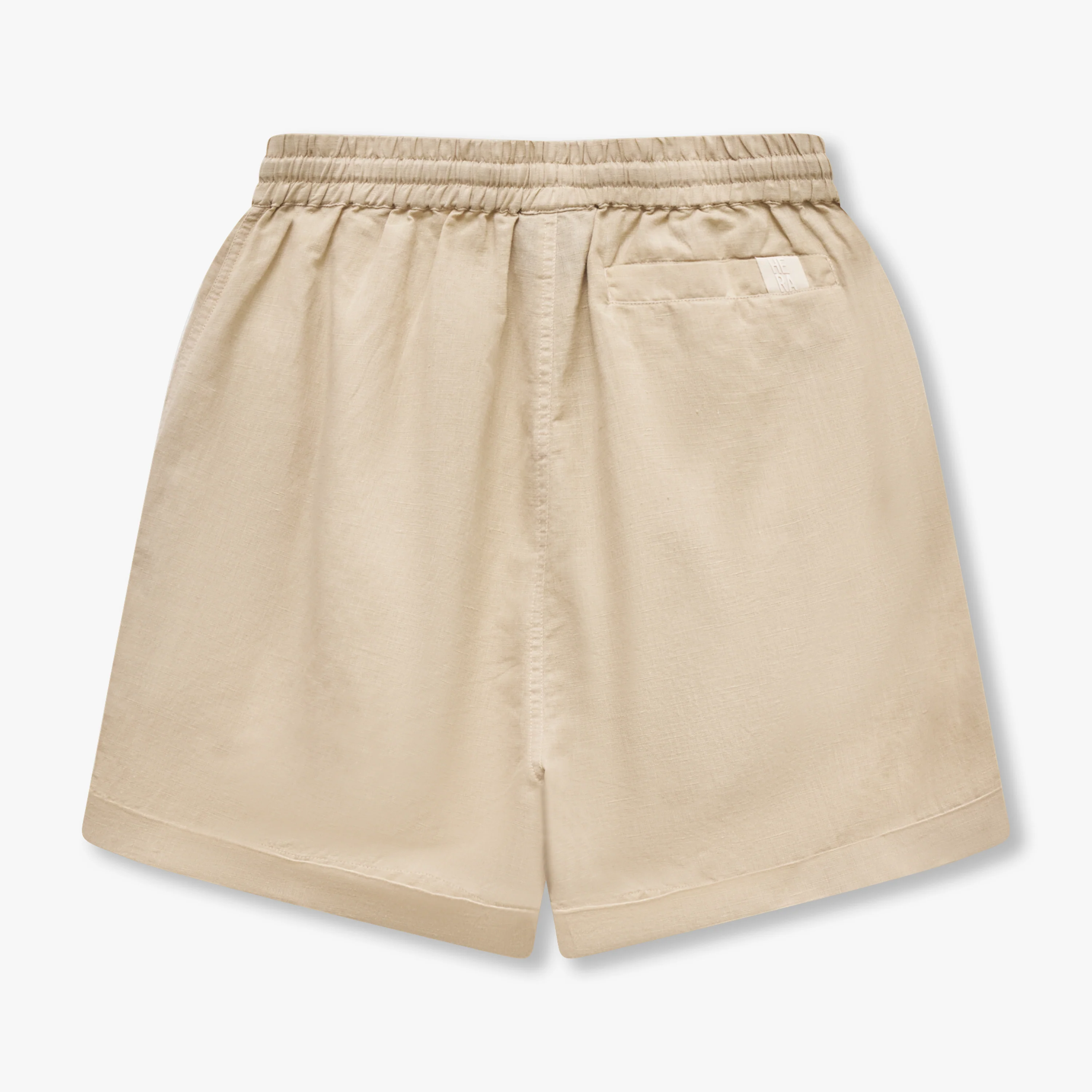 REWEAR Linen Mix Short - Oatmeal - Image 2