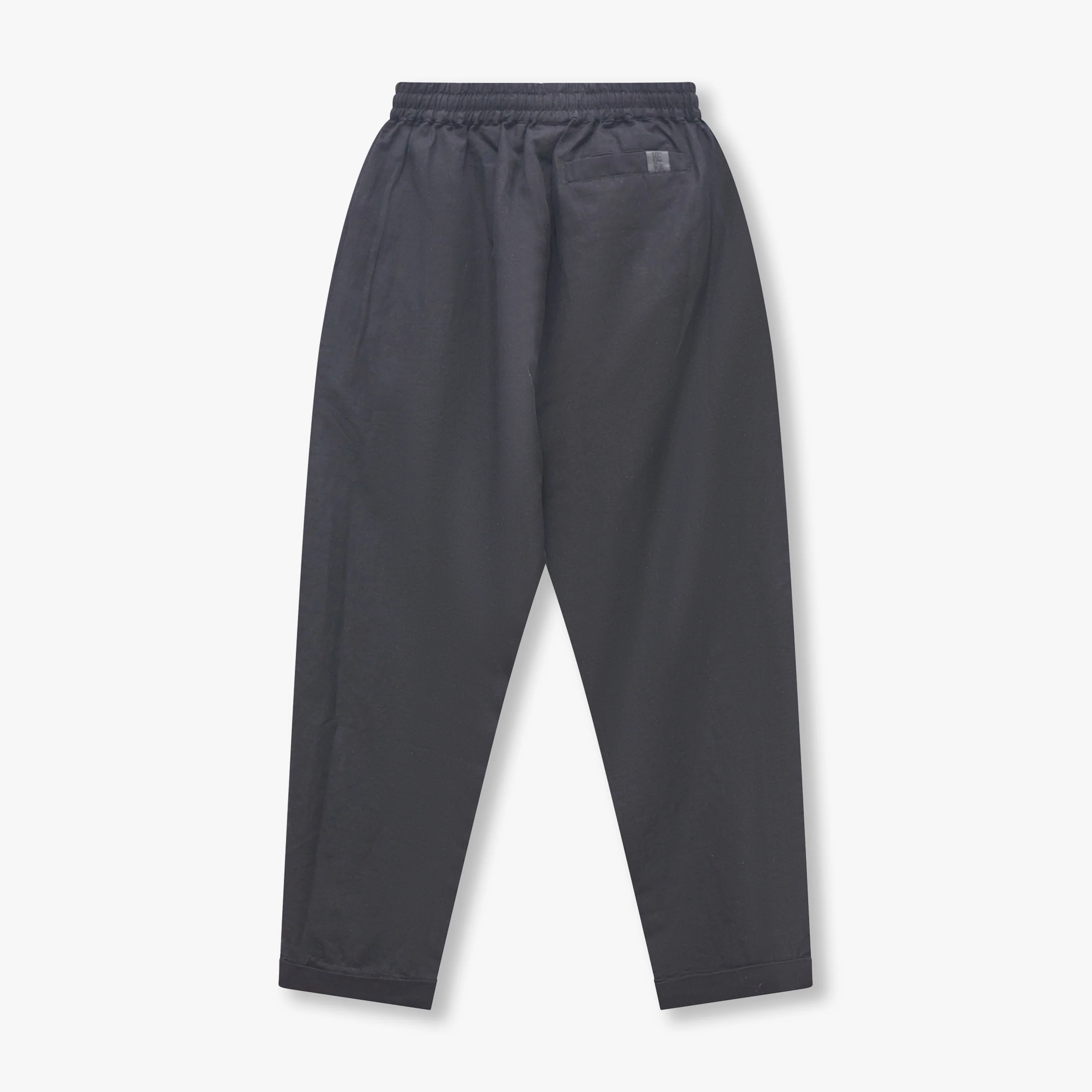 REWEAR Linen Mix Trouser - Black - Image 2